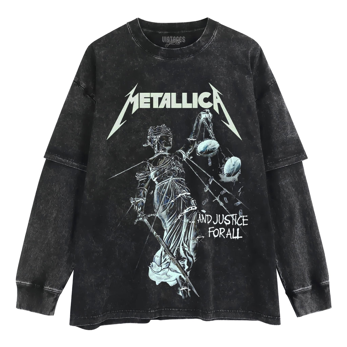 METALLICA V5 TANK TOP & TEE & LONG SLEEVE & LAYERED LS & HOODIE