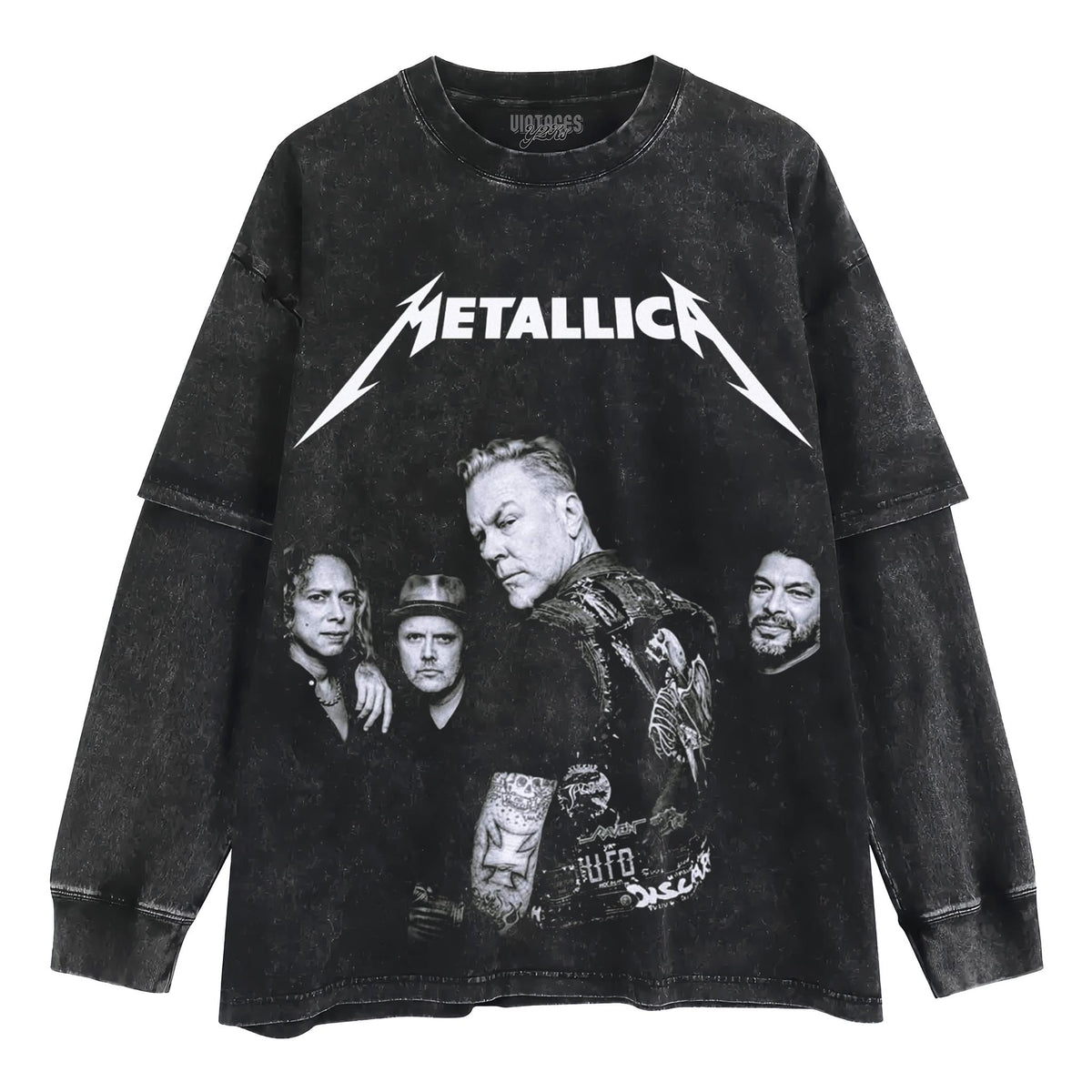 METALLICA V6 TANK TOP & TEE & LONG SLEEVE & LAYERED LS & HOODIE