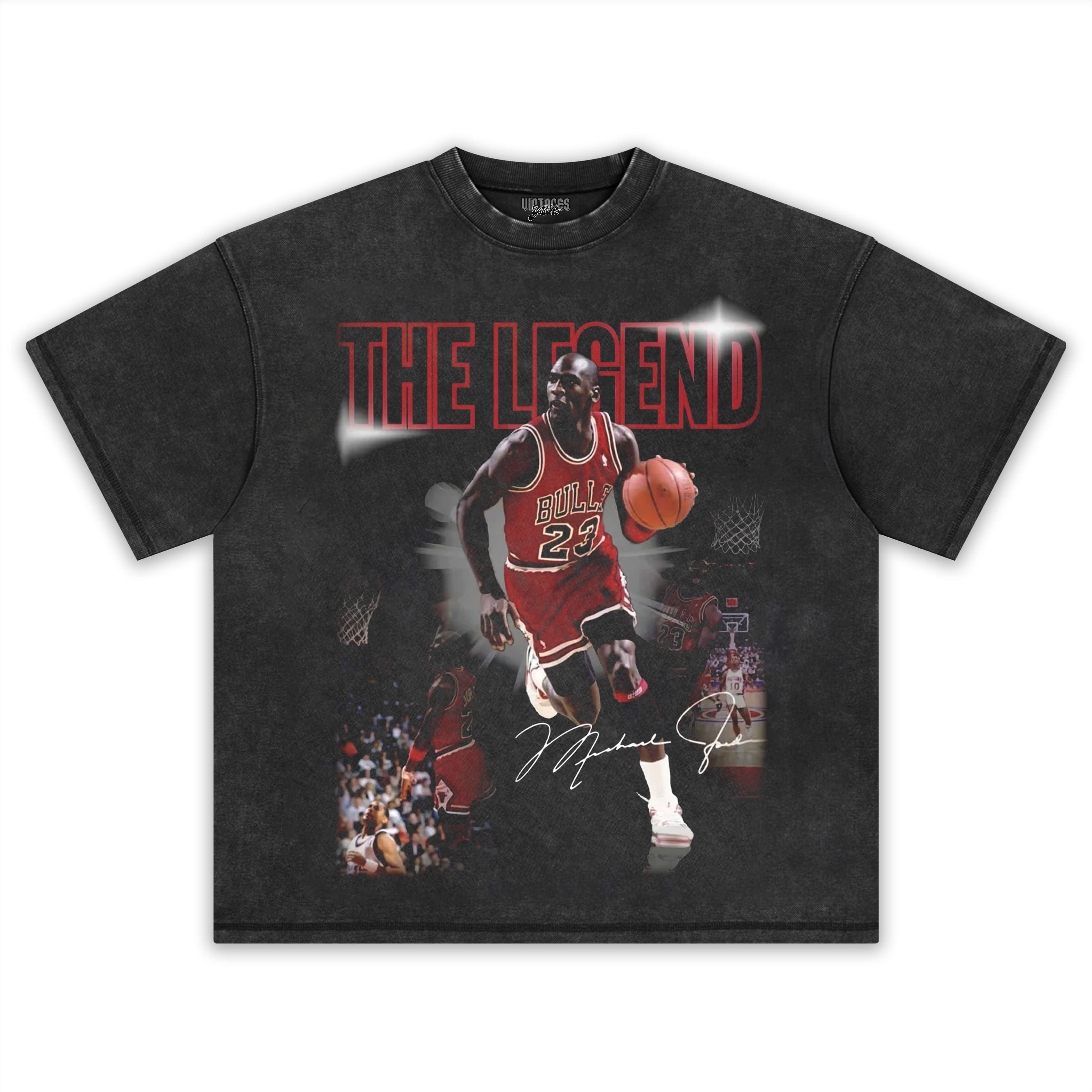 MICHAEL JORDAN VINTAGE TEE V2 & LS & HOODIE