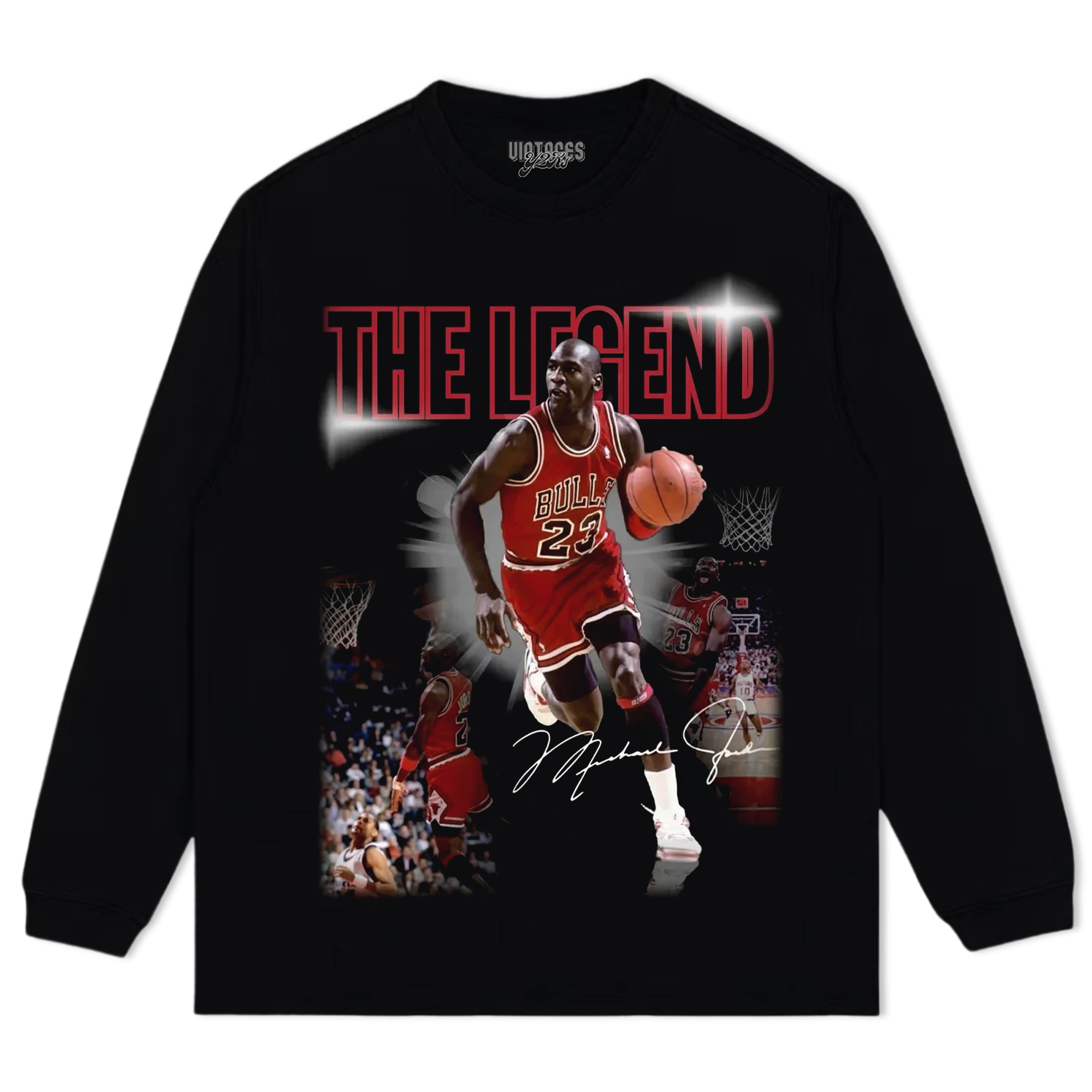 MICHAEL JORDAN VINTAGE TEE V2 & LS & HOODIE