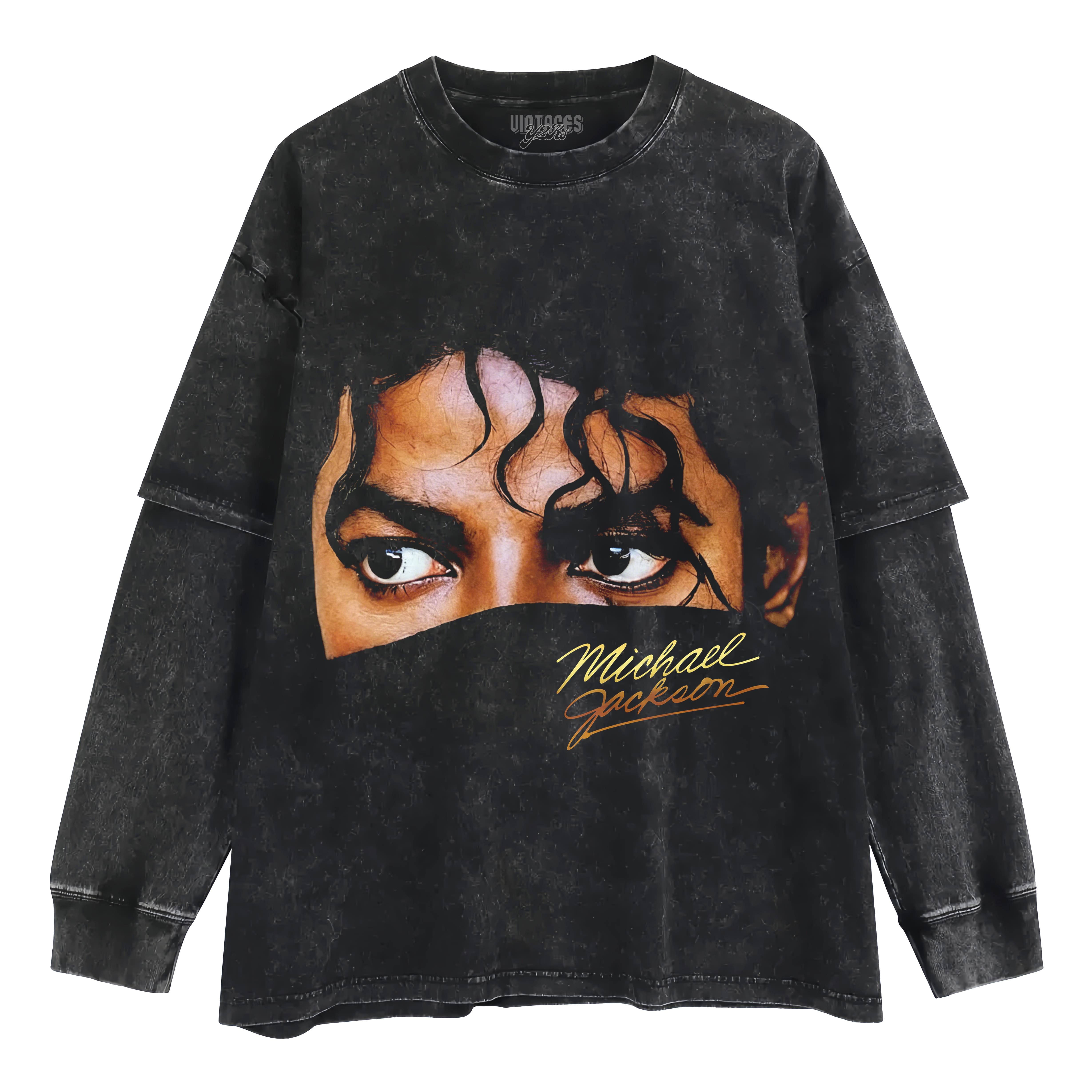 MICHAEL JACKSON - EYES TANK TOP & TEE & LONG SLEEVE & LAYERED LS & HOODIE