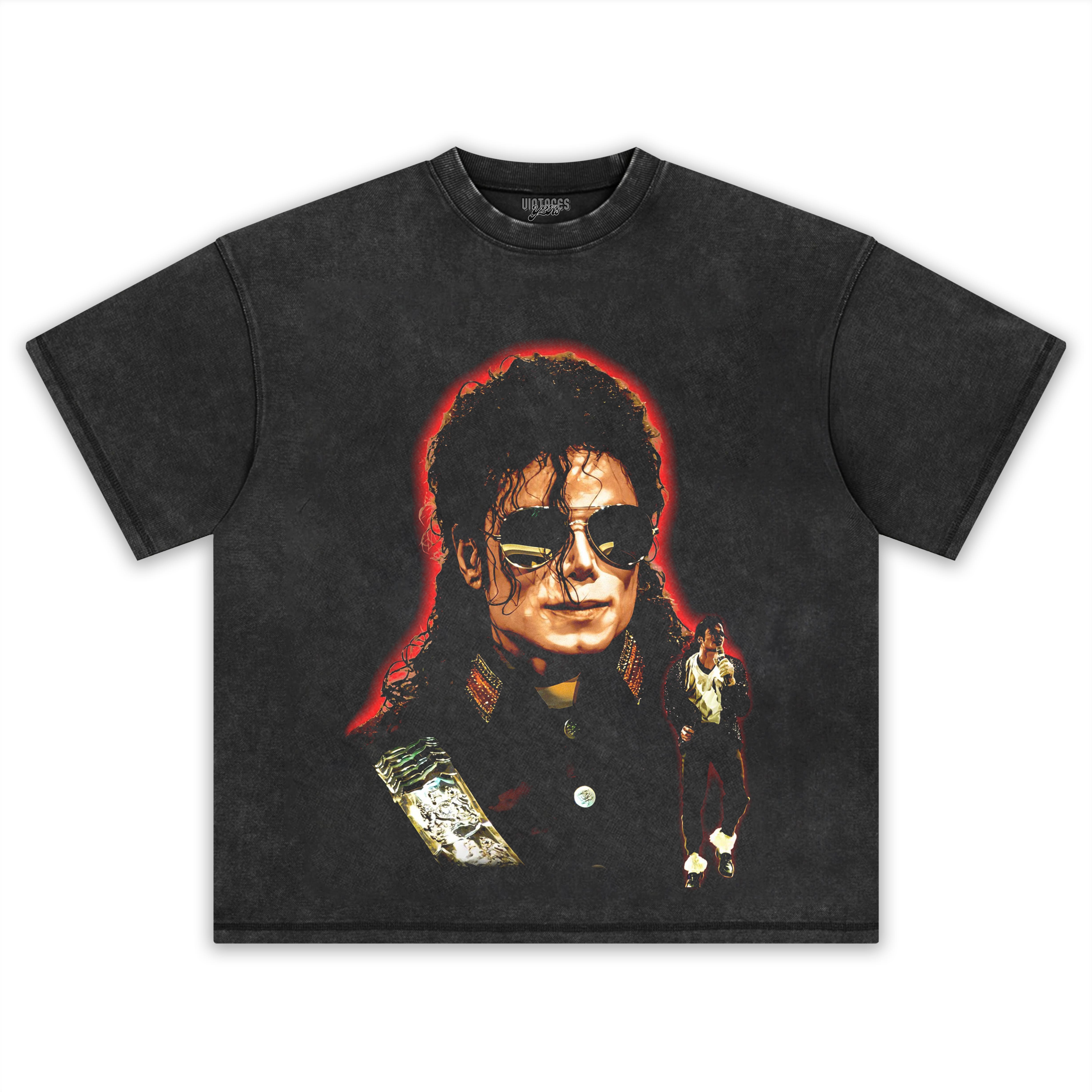 MICHAEL JACKSON KING OF POP TANK TOP & TEE & LONG SLEEVE & LAYERED LS & HOODIE