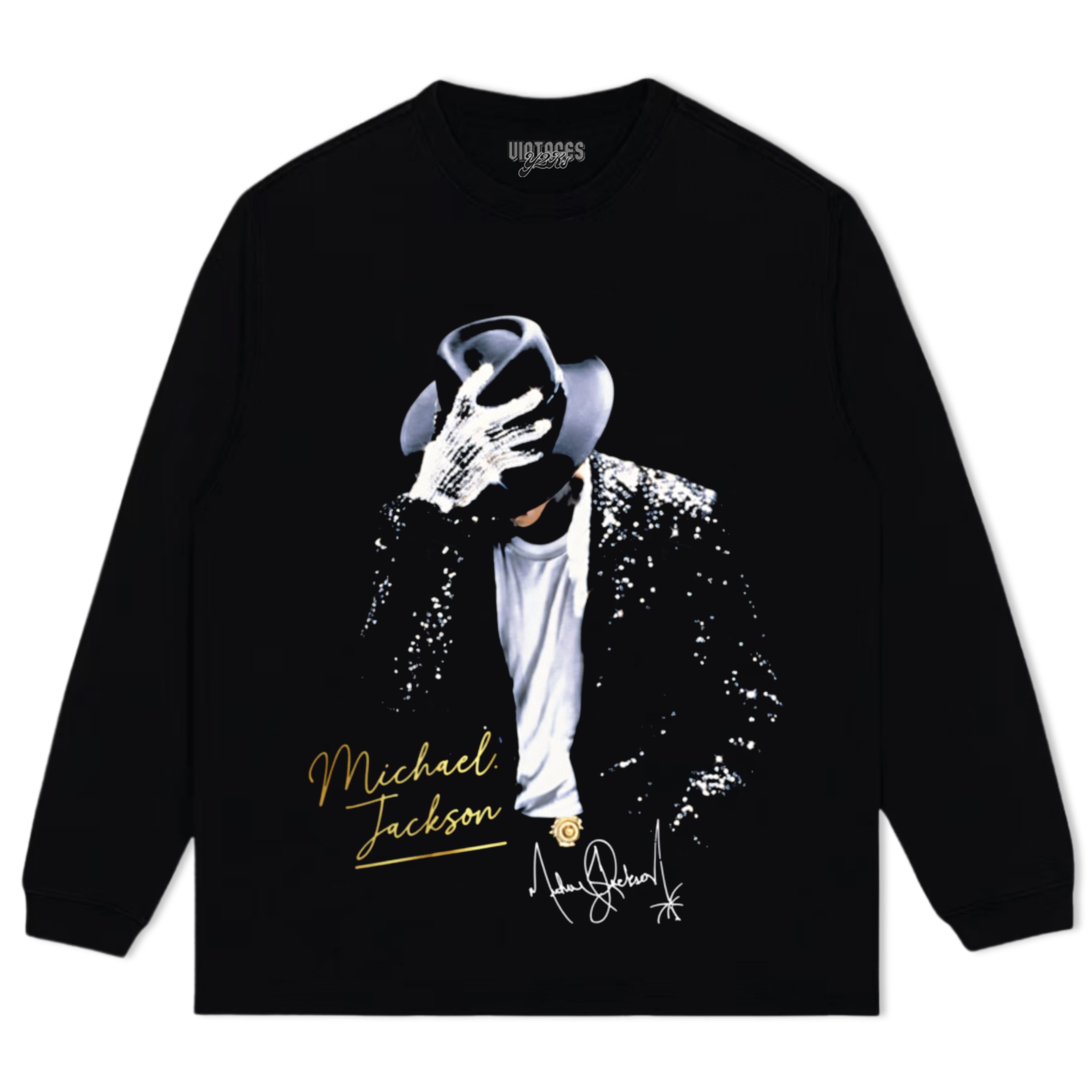 MICHAEL JACKSON KING OF POP Ⅰ TANK TOP & TEE & LONG SLEEVE & LAYERED LS & HOODIE