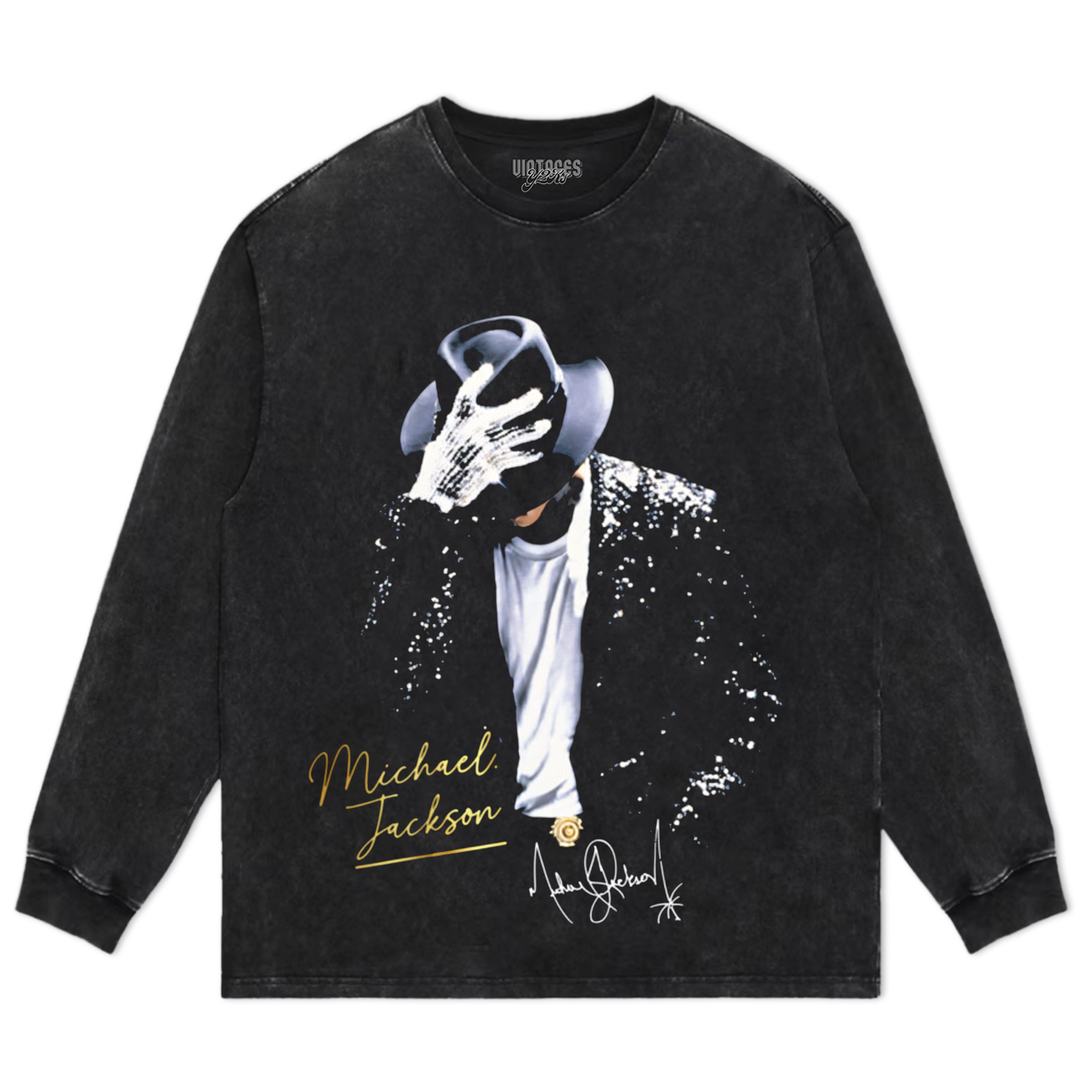 MICHAEL JACKSON KING OF POP Ⅰ TANK TOP & TEE & LONG SLEEVE & LAYERED LS & HOODIE