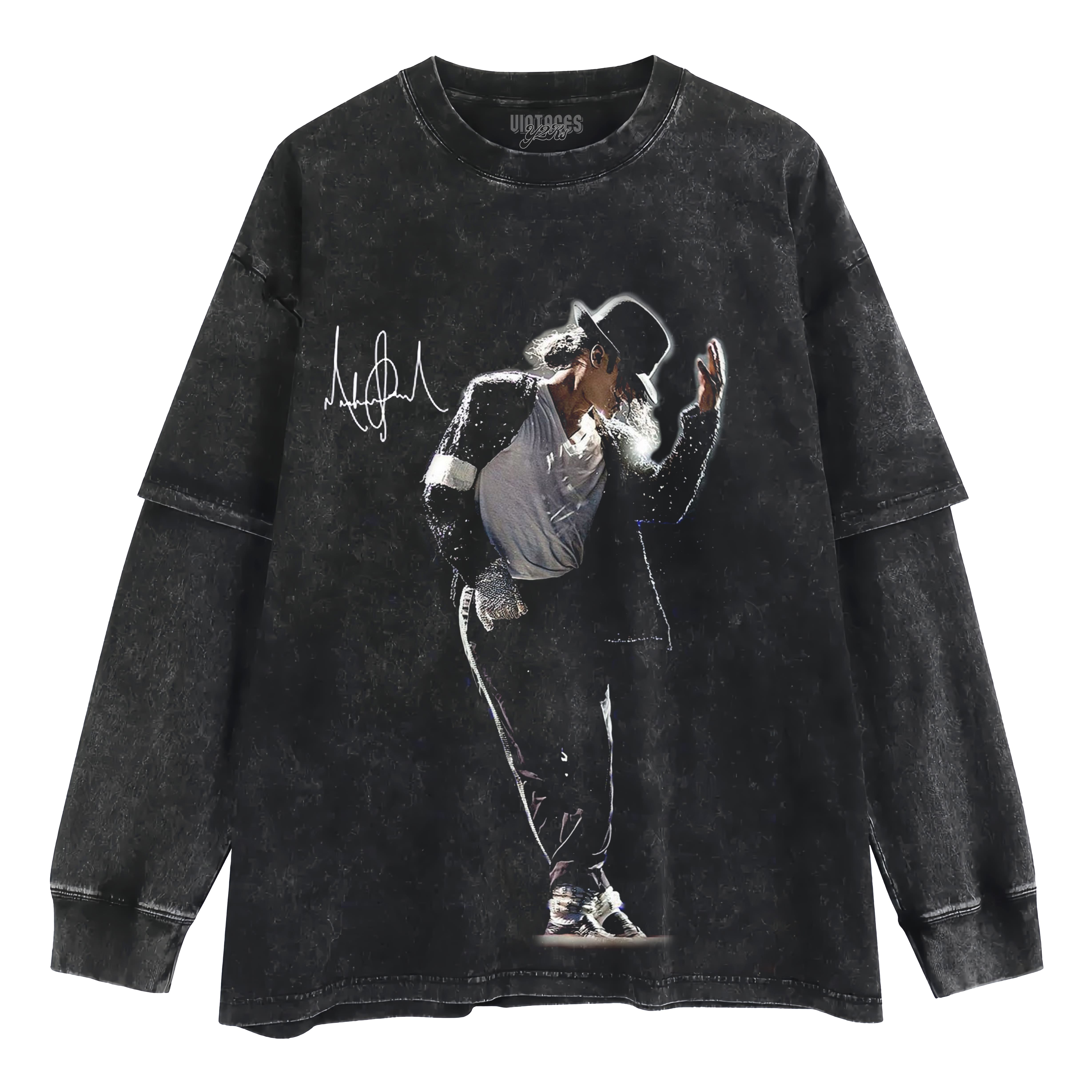 MICHAEL JACKSON SIGNATURE V3 LAYERED LONG SLEEVE