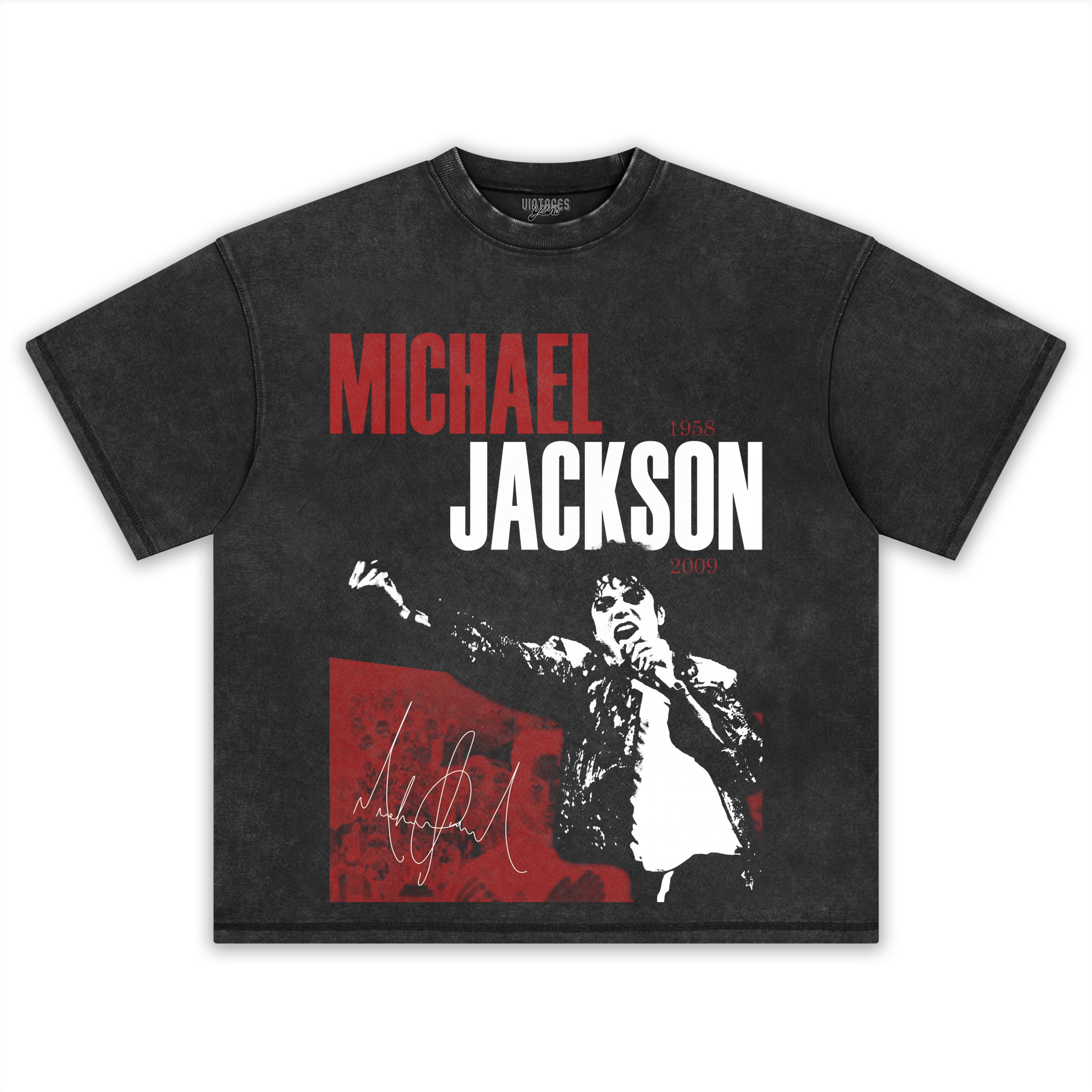 MICHAEL JACKSON SIGNATURE V4 TEE & LS & HOODIE