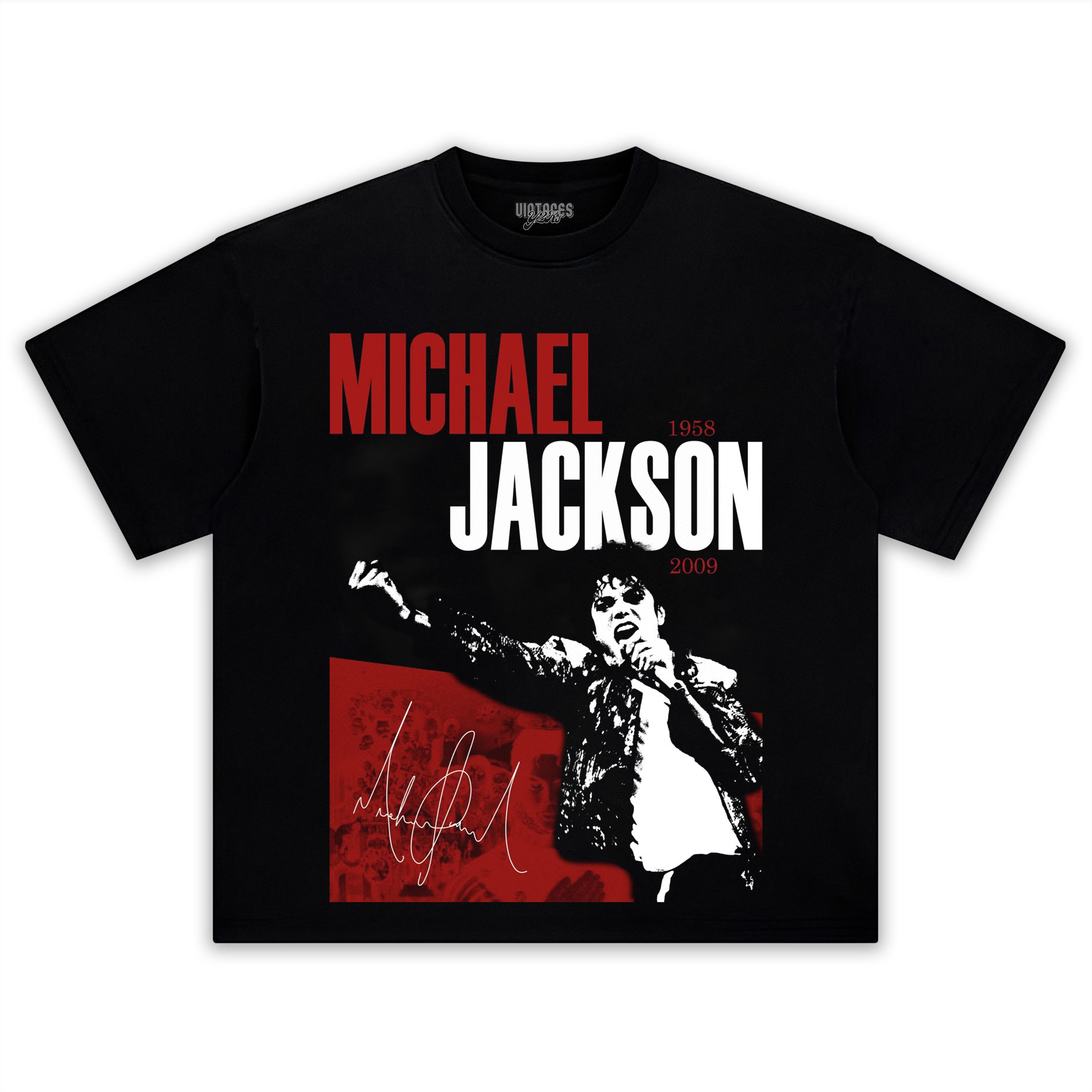 MICHAEL JACKSON SIGNATURE V4 TEE & LS & HOODIE