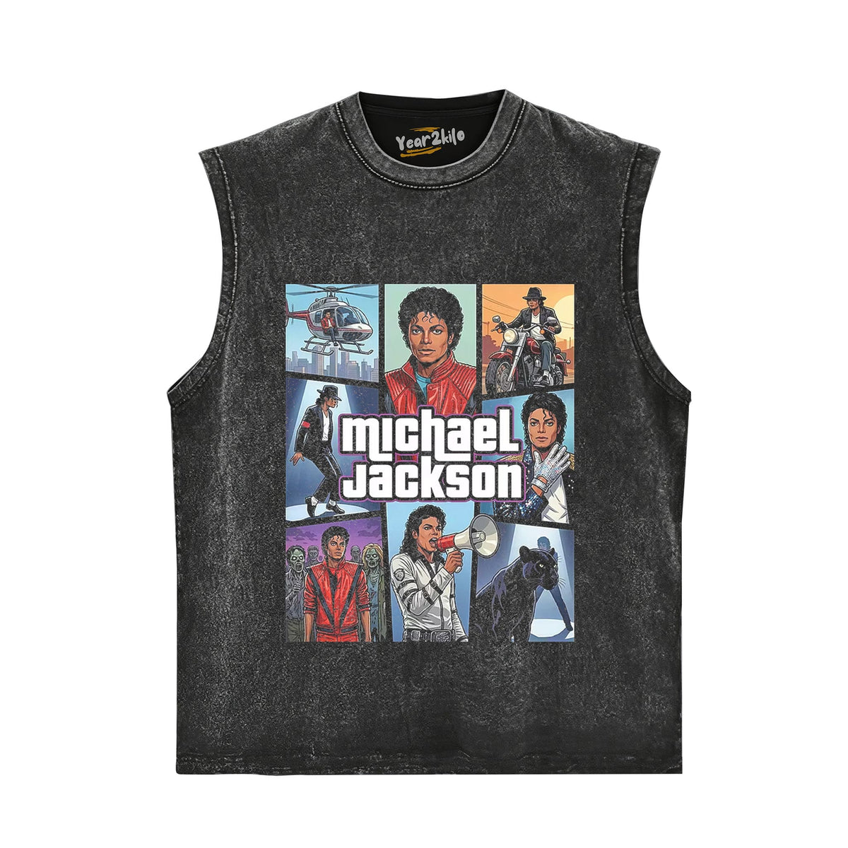 MICHAEL JACKSON TANK TOP & TEE & LONG SLEEVE & LAYERED LS & HOODIE