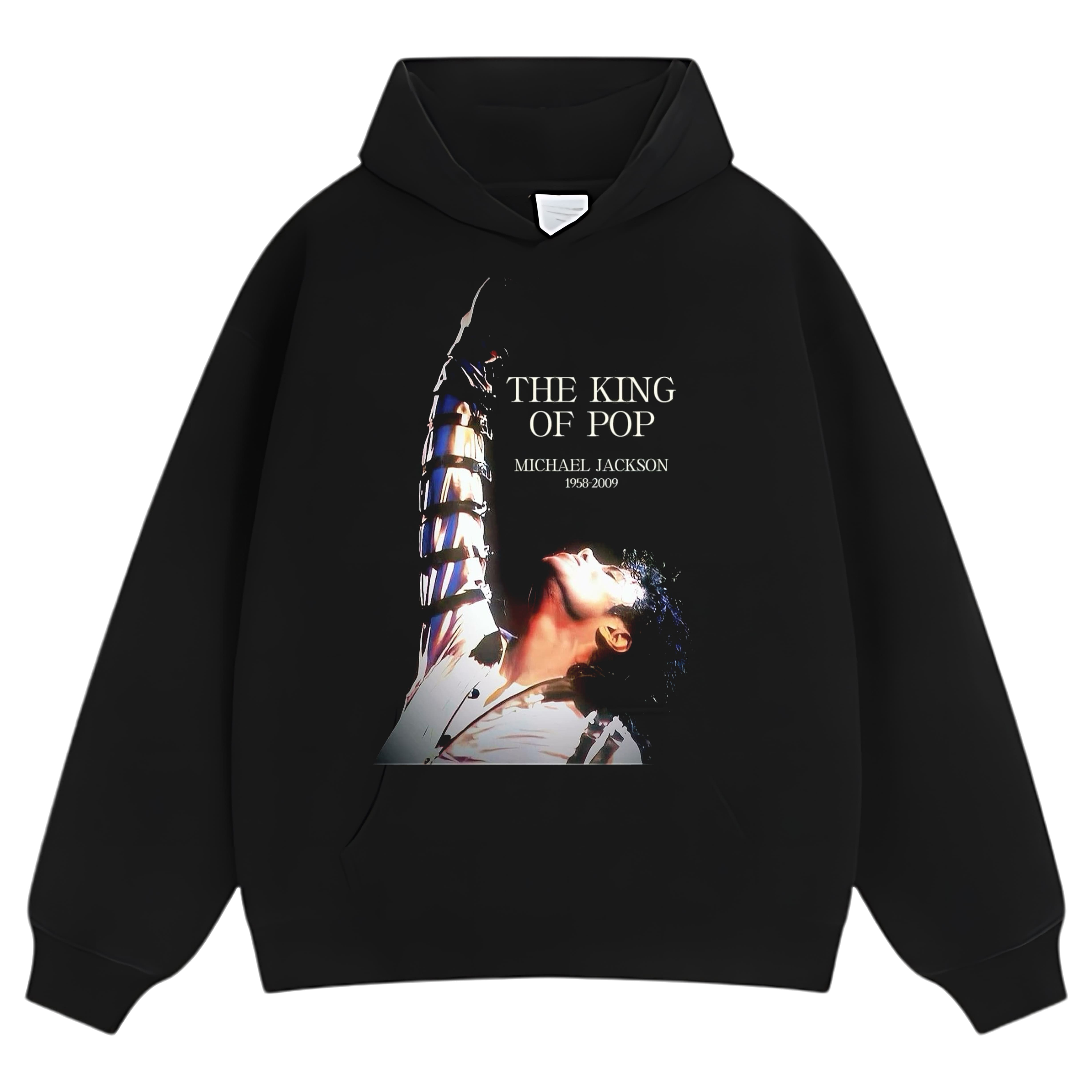 MICHAEL JACKSON THE KING OF POP TEE & LS & HOODIE