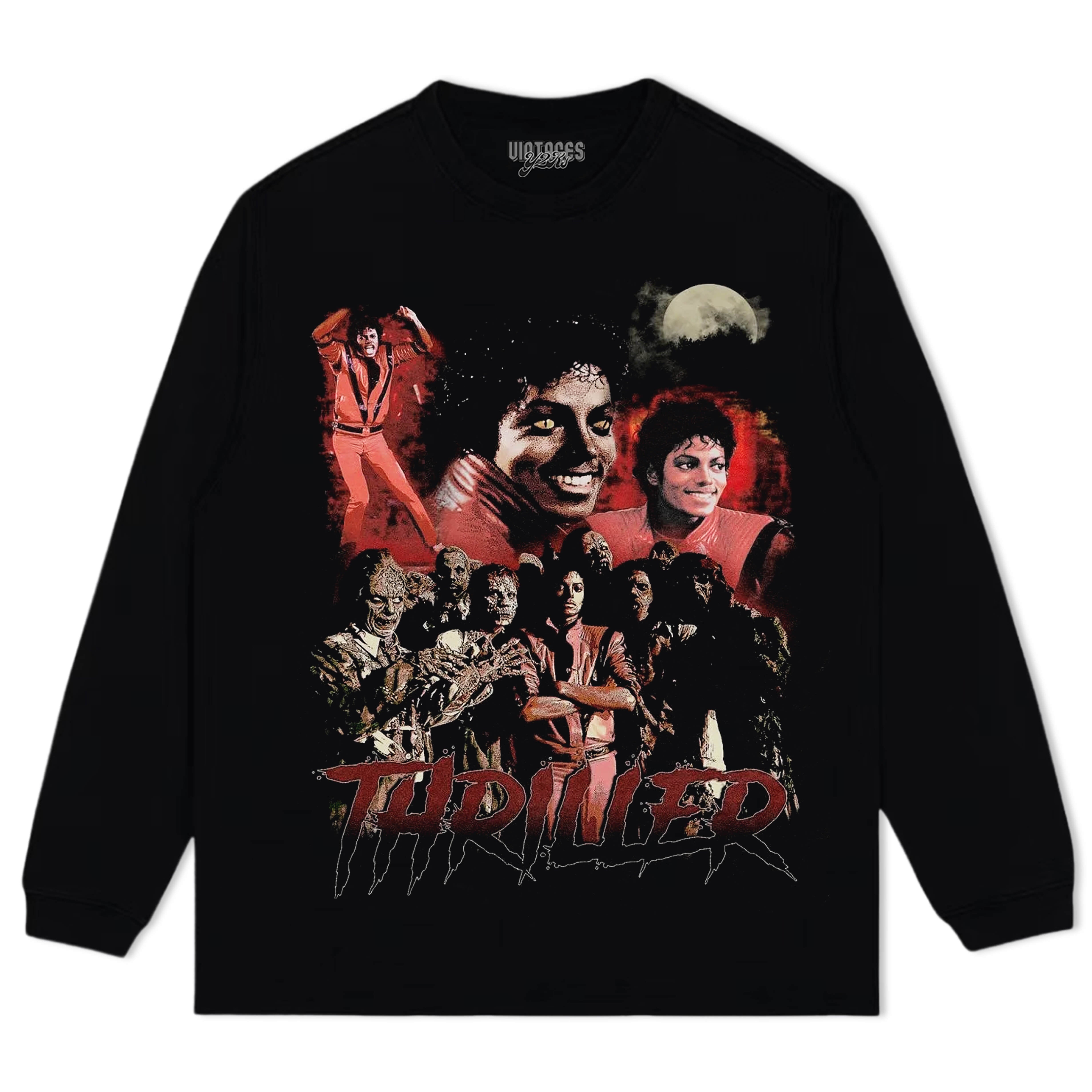 MICHAEL JACKSON & THRILLER MJ2 TEE & LS & HOODIE