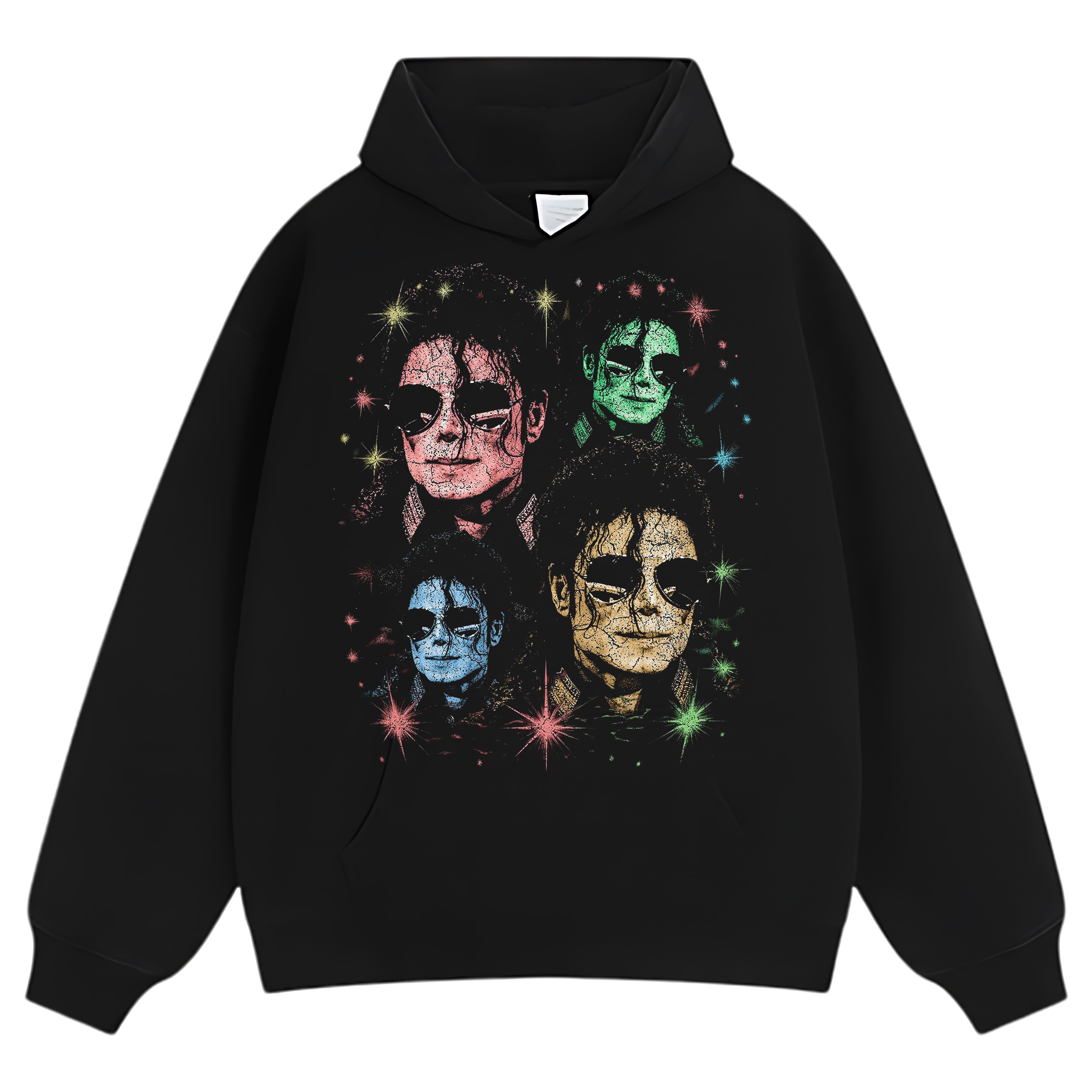 MICHAEL JACKSON VINTAGE STYLE V3 TEE & LS & HOODIE