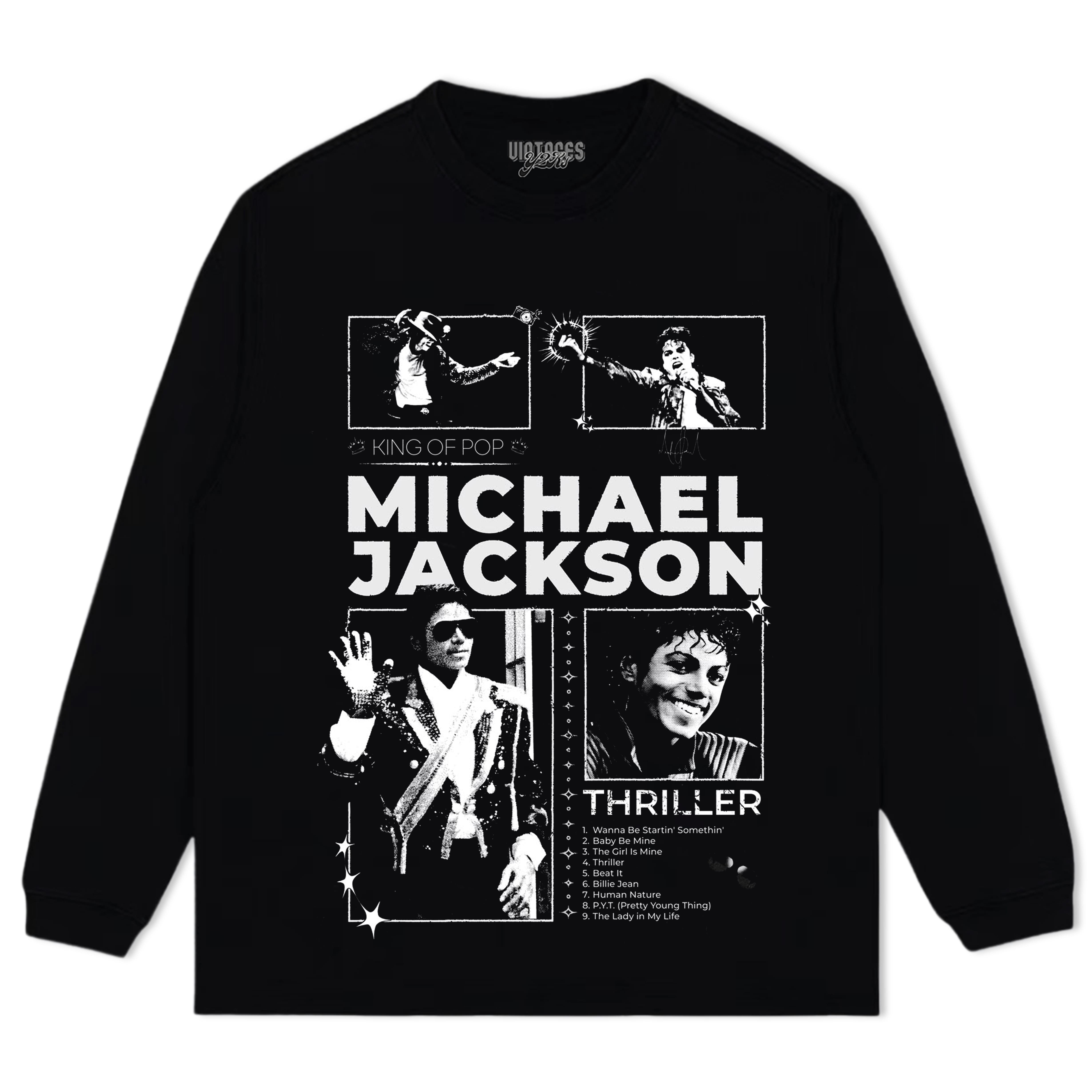 MICHAEL JACKSON VINTAGE Ⅰ TANK TOP & TEE & LONG SLEEVE & LAYERED LS & HOODIE