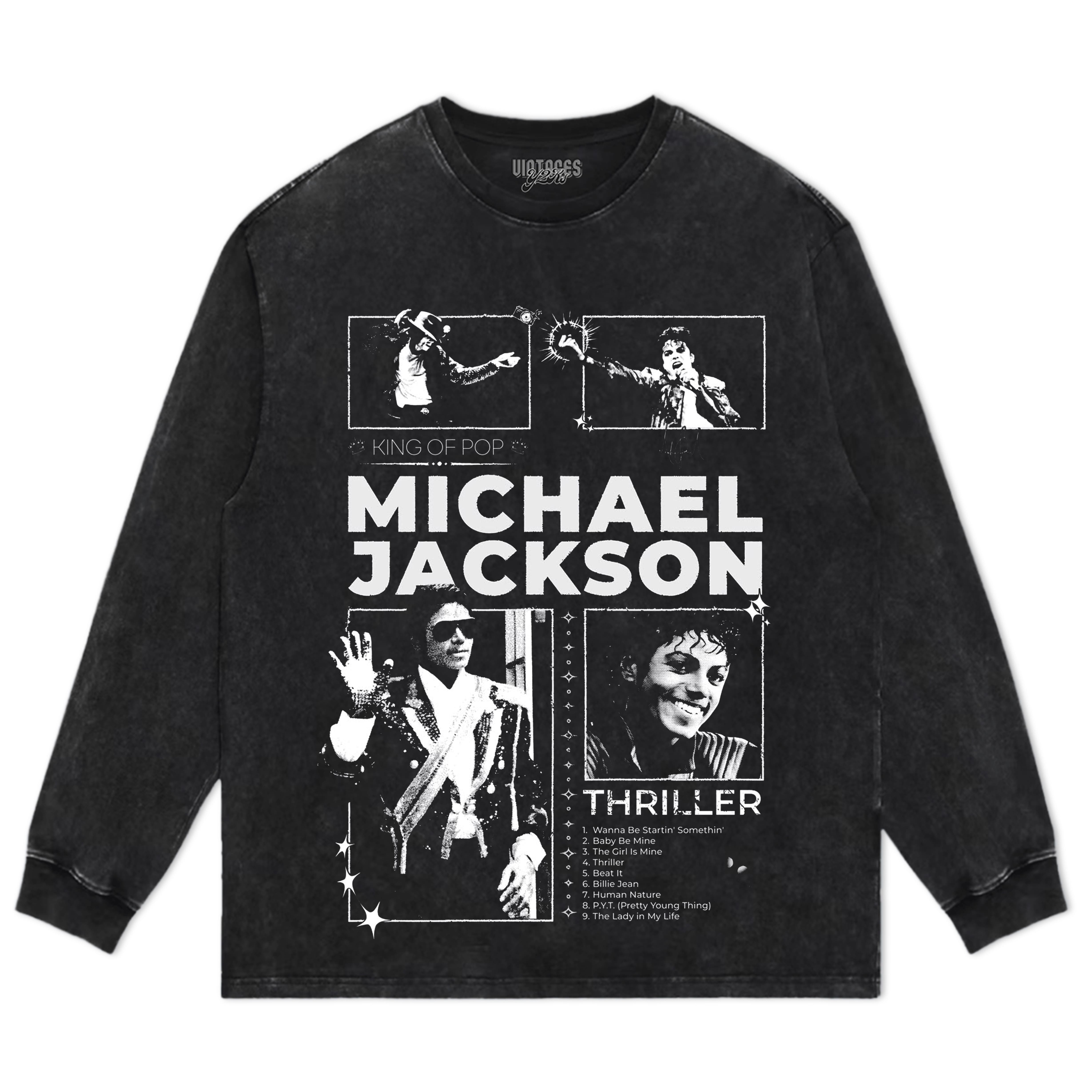 MICHAEL JACKSON VINTAGE Ⅰ TANK TOP & TEE & LONG SLEEVE & LAYERED LS & HOODIE
