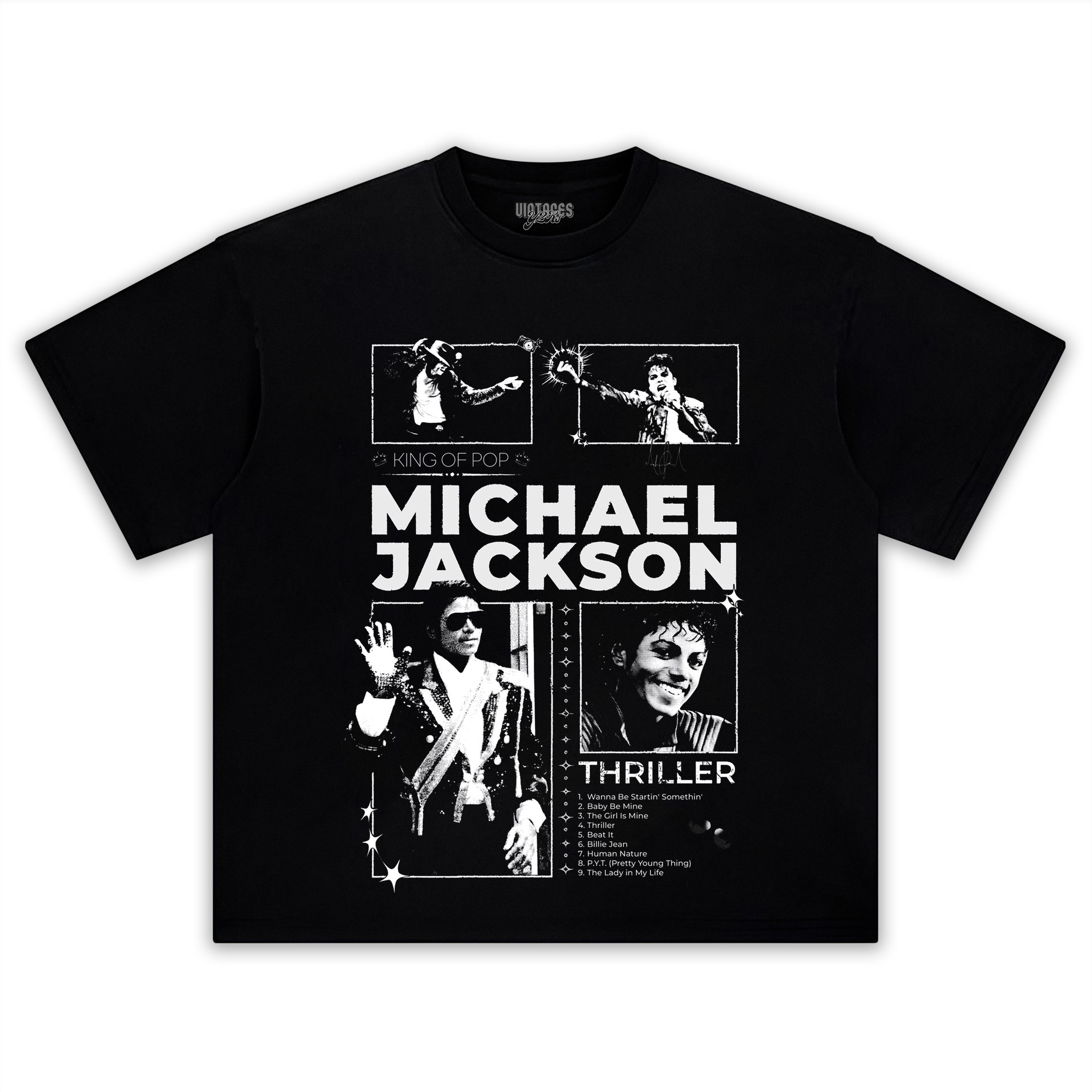 MICHAEL JACKSON VINTAGE Ⅰ TANK TOP & TEE & LONG SLEEVE & LAYERED LS & HOODIE