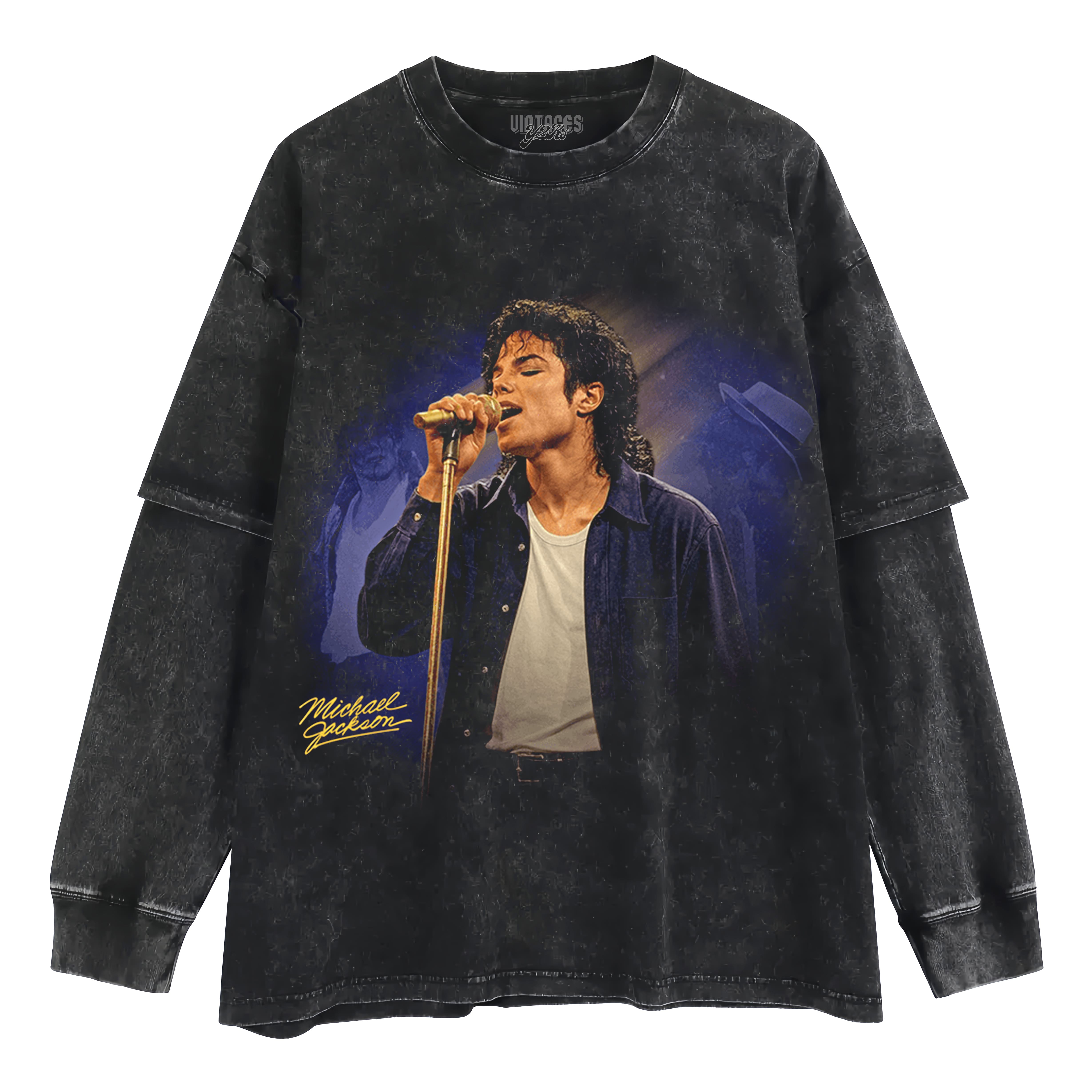 MICHAEL JACKSON VINTAGE VI 2 TANK TOP & TEE & LONG SLEEVE & LAYERED LS & HOODIE