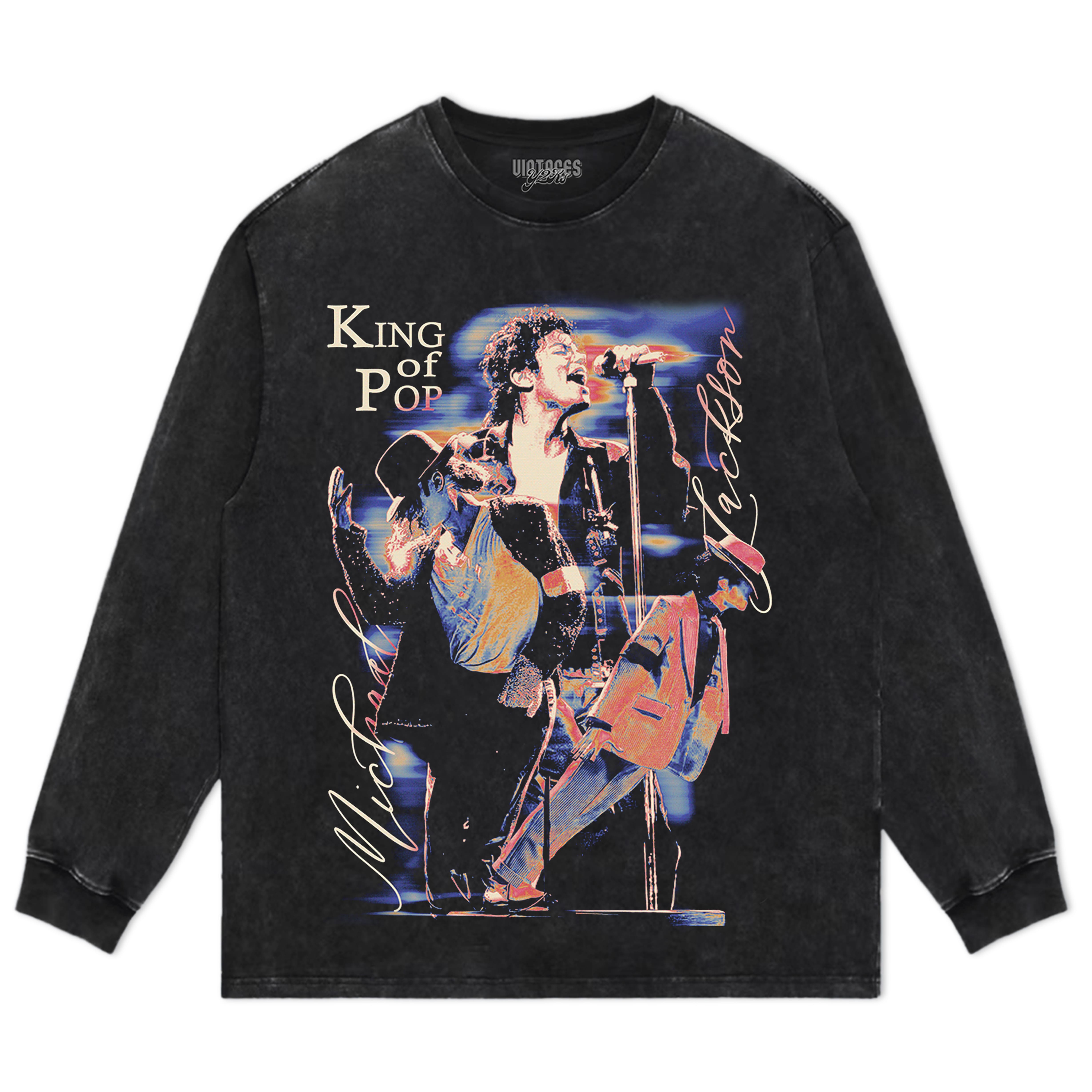 MICHAEL JACKSON VINTAGE VI 3 TANK TOP & TEE & LONG SLEEVE & LAYERED LS & HOODIE