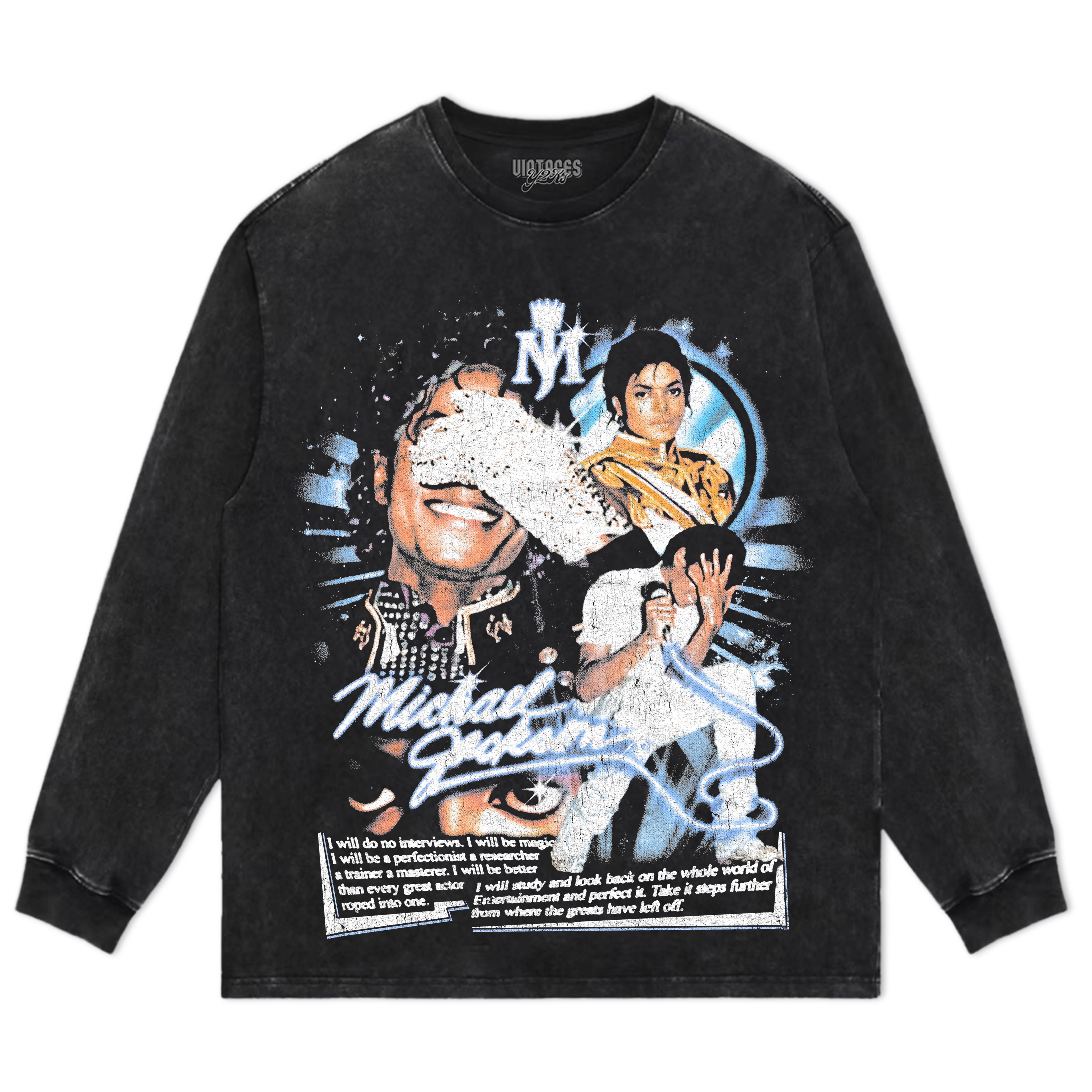 MICHAEL JACKSON VINTAGE VI TANK TOP & TEE & LONG SLEEVE & LAYERED LS & HOODIE