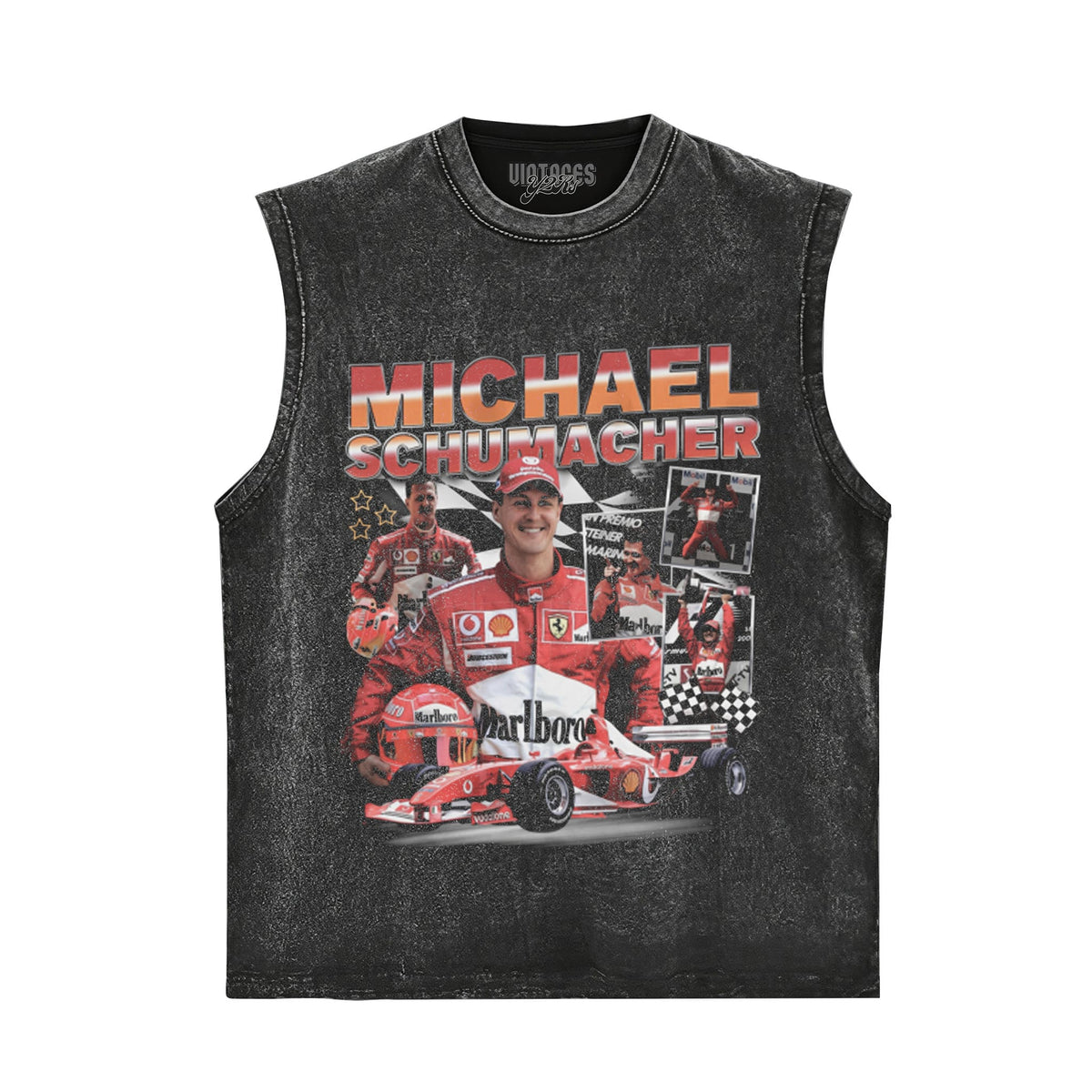 MICHAEL SCHUMACHER RETRO TANK TOP & TEE & LONG SLEEVE & LAYERED LS & HOODIE