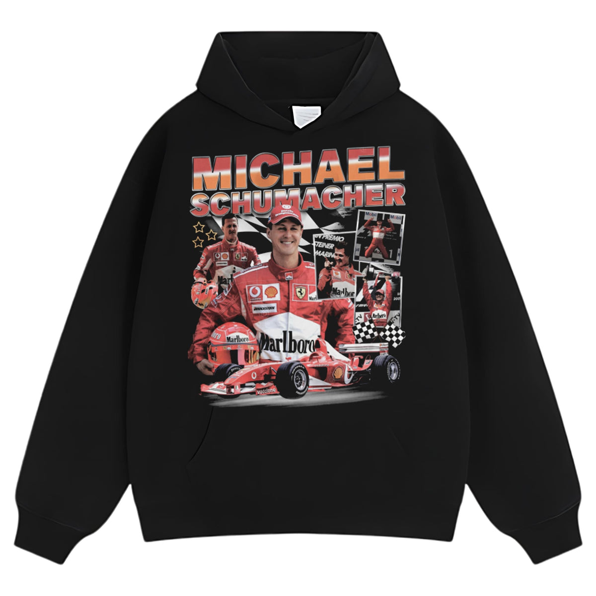 MICHAEL SCHUMACHER RETRO TANK TOP & TEE & LONG SLEEVE & LAYERED LS & HOODIE