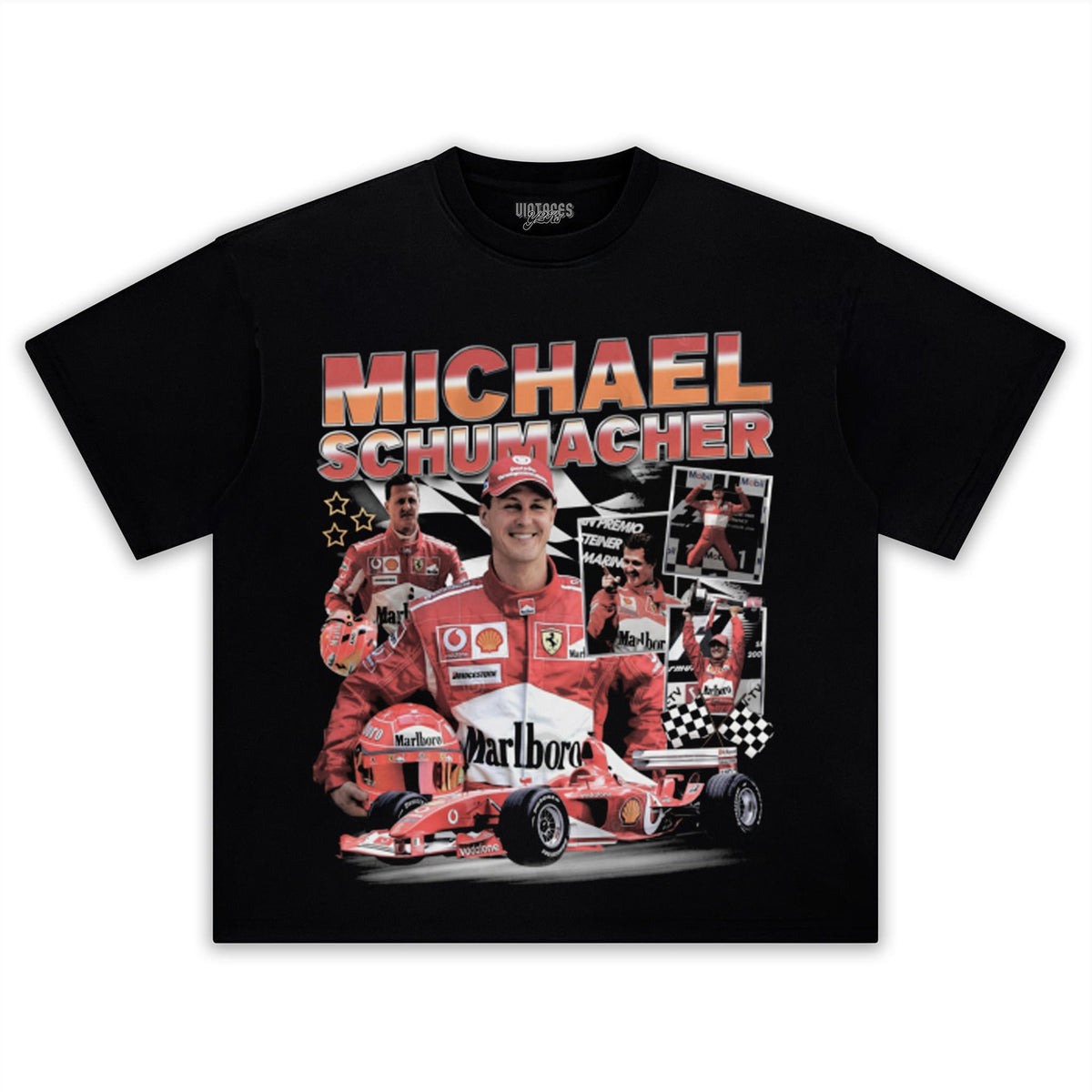 MICHAEL SCHUMACHER RETRO TANK TOP & TEE & LONG SLEEVE & LAYERED LS & HOODIE