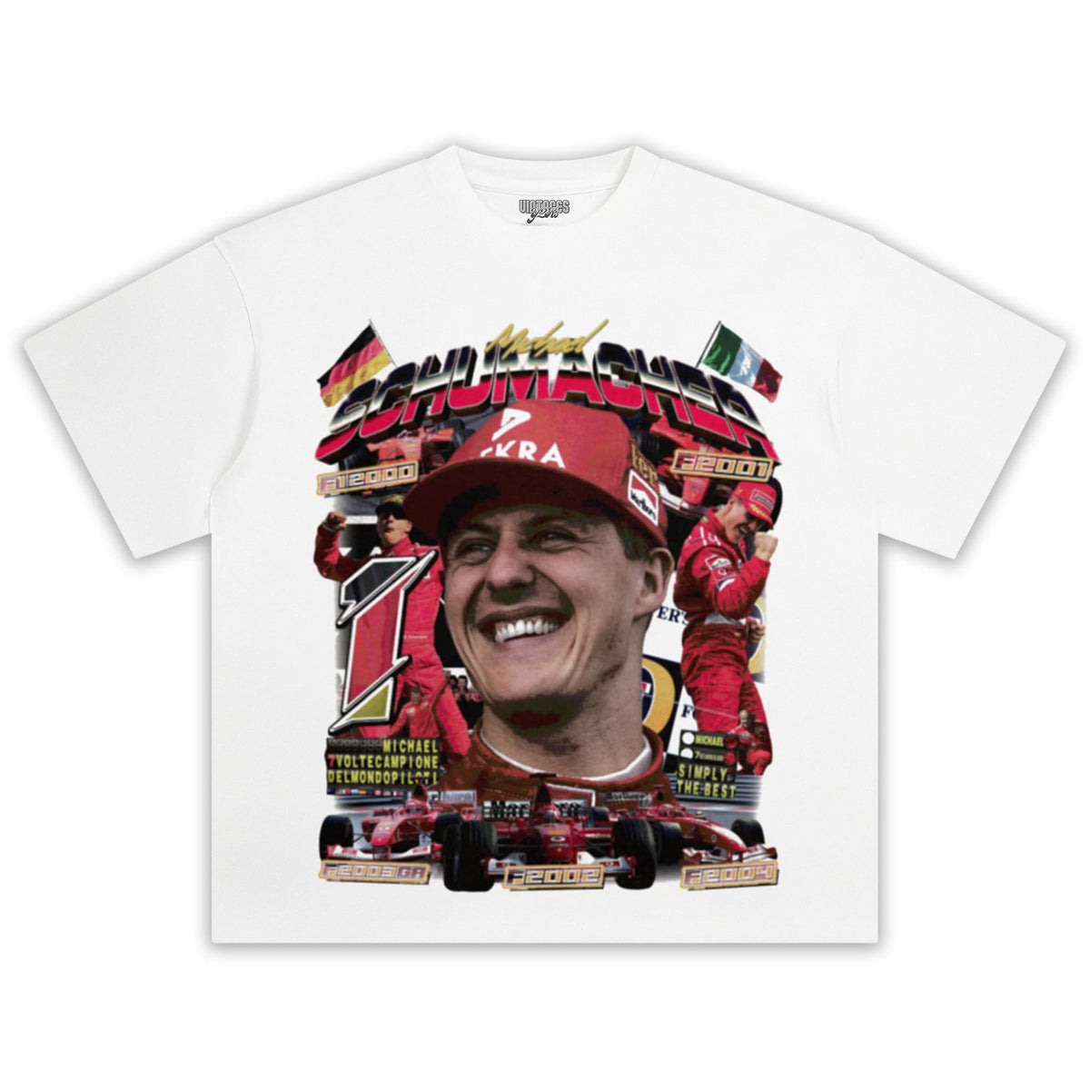 MICHAEL SCHUMACHER VINTAGE TANK TOP & TEE & LONG SLEEVE & LAYERED LS & HOODIE