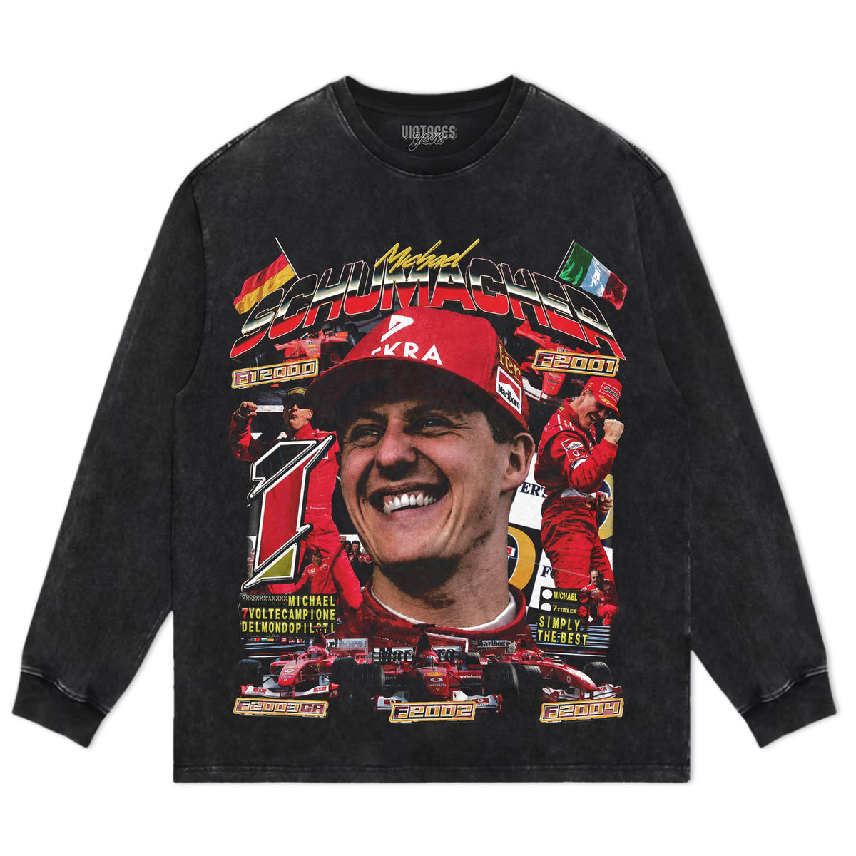 MICHAEL SCHUMACHER VINTAGE TANK TOP & TEE & LONG SLEEVE & LAYERED LS & HOODIE