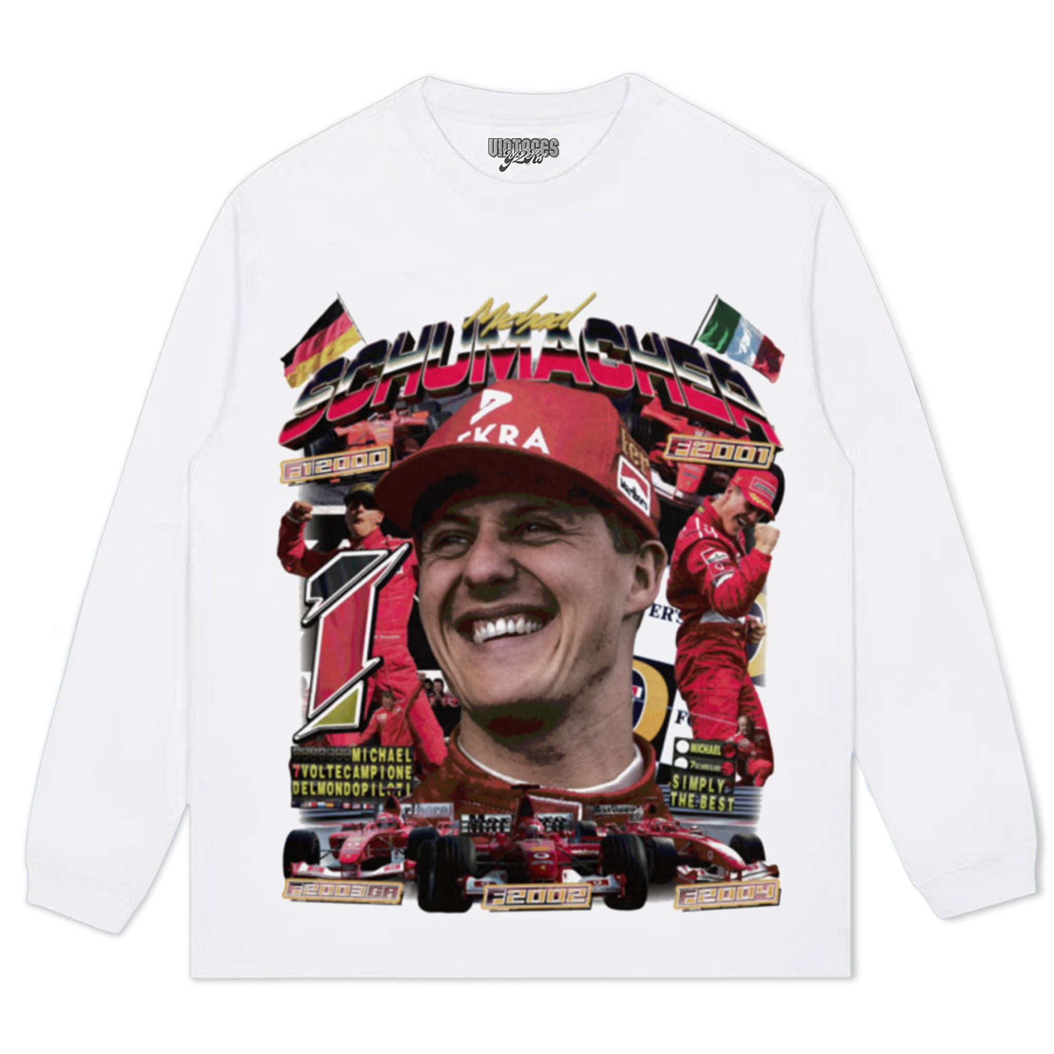 MICHAEL SCHUMACHER VINTAGE TANK TOP & TEE & LONG SLEEVE & LAYERED LS & HOODIE