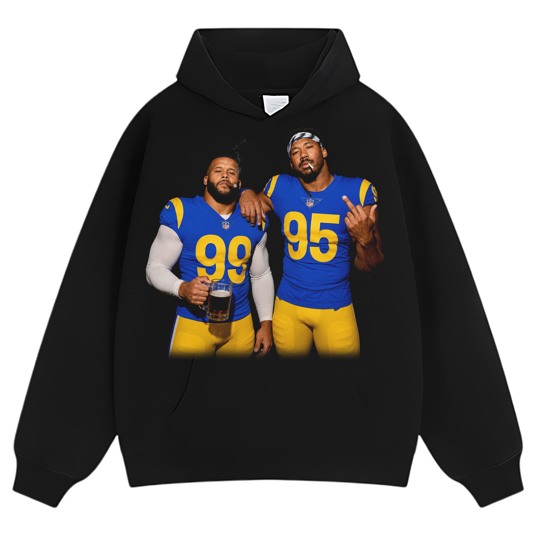 MIDDLE FINGER & MYLES GARRETT V2 TANK TOP & TEE & LONG SLEEVE & LAYERED LS & HOODIE