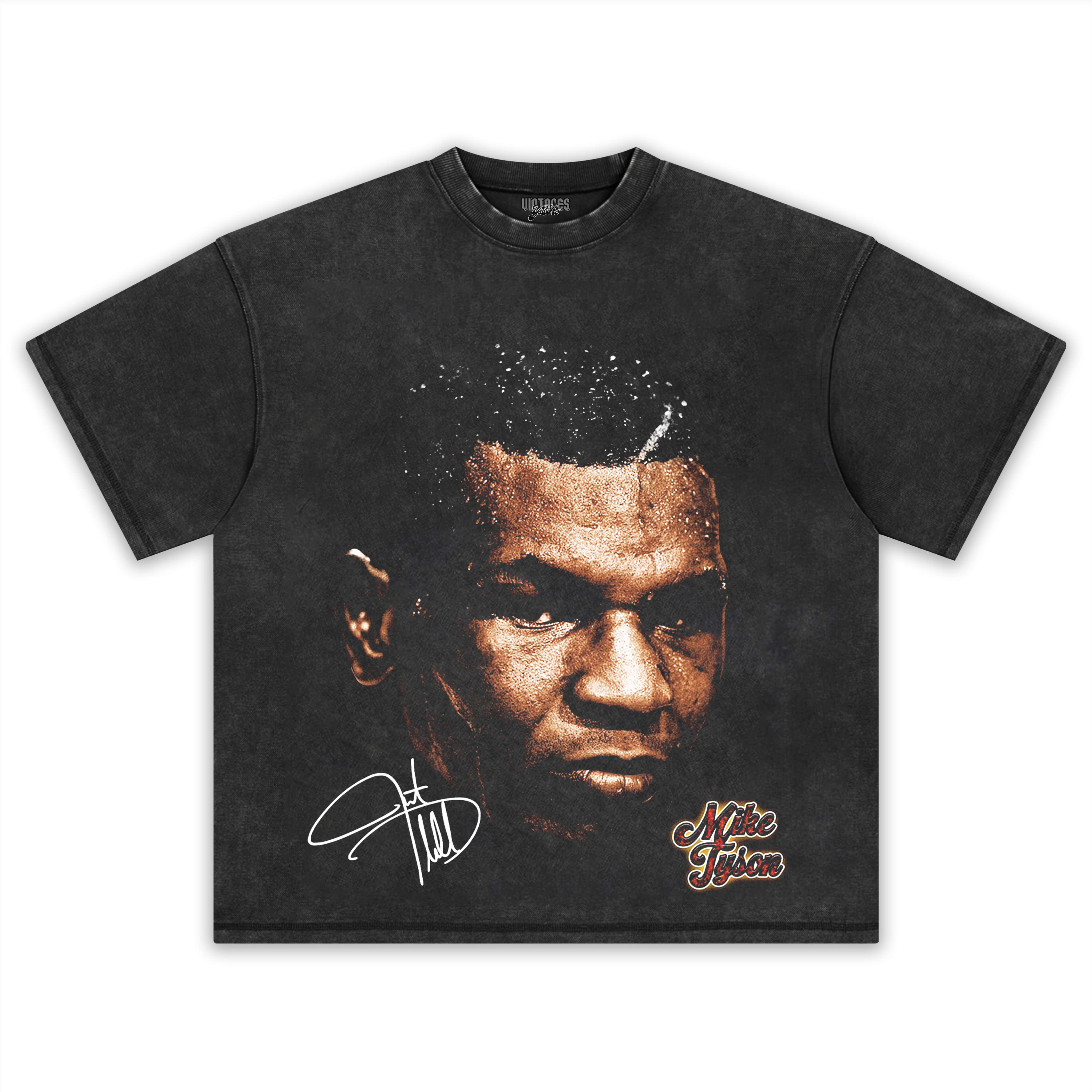 MIKE TYSON VINTAGE BIG FACE TEE & LS & HOODIE