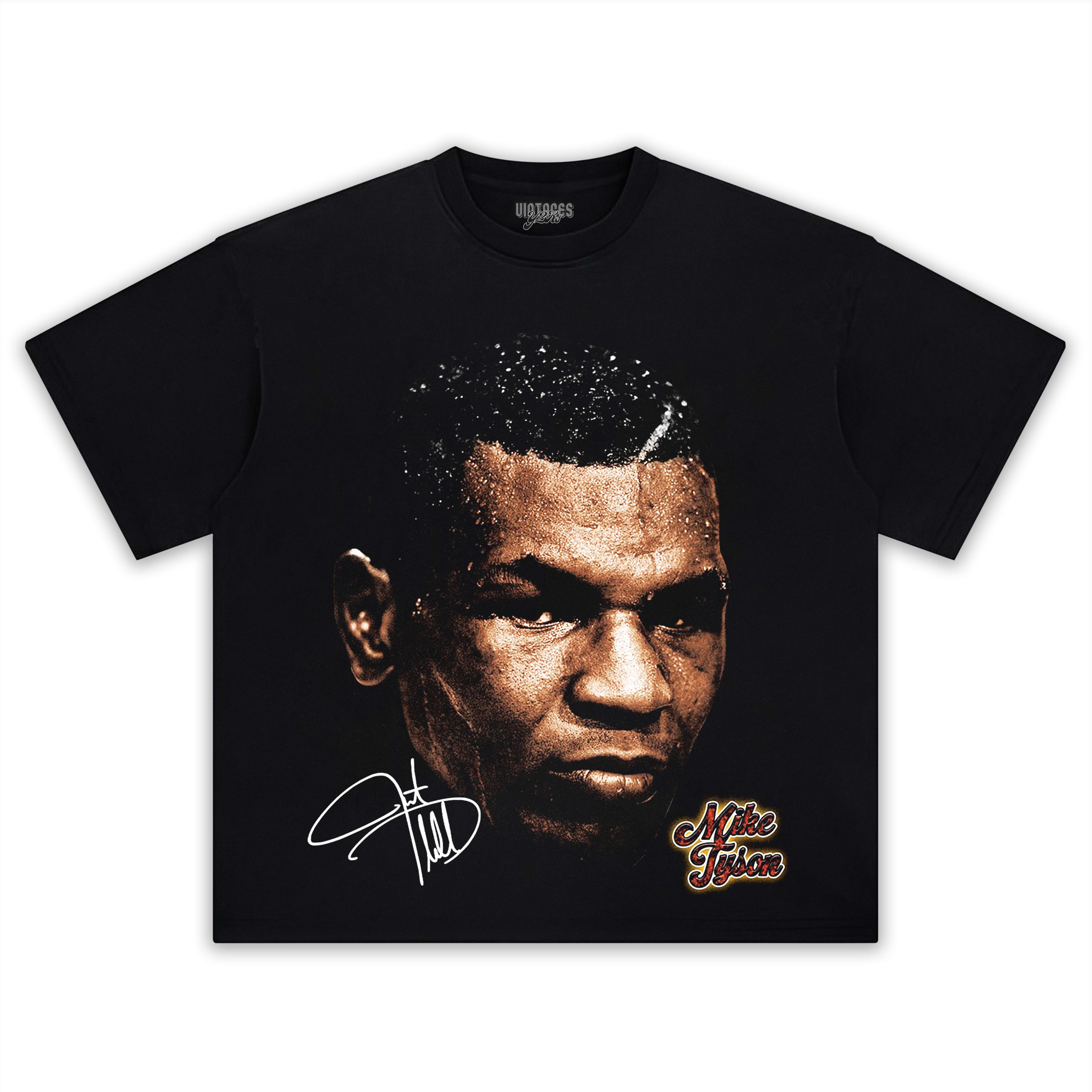 MIKE TYSON VINTAGE BIG FACE TEE & LS & HOODIE