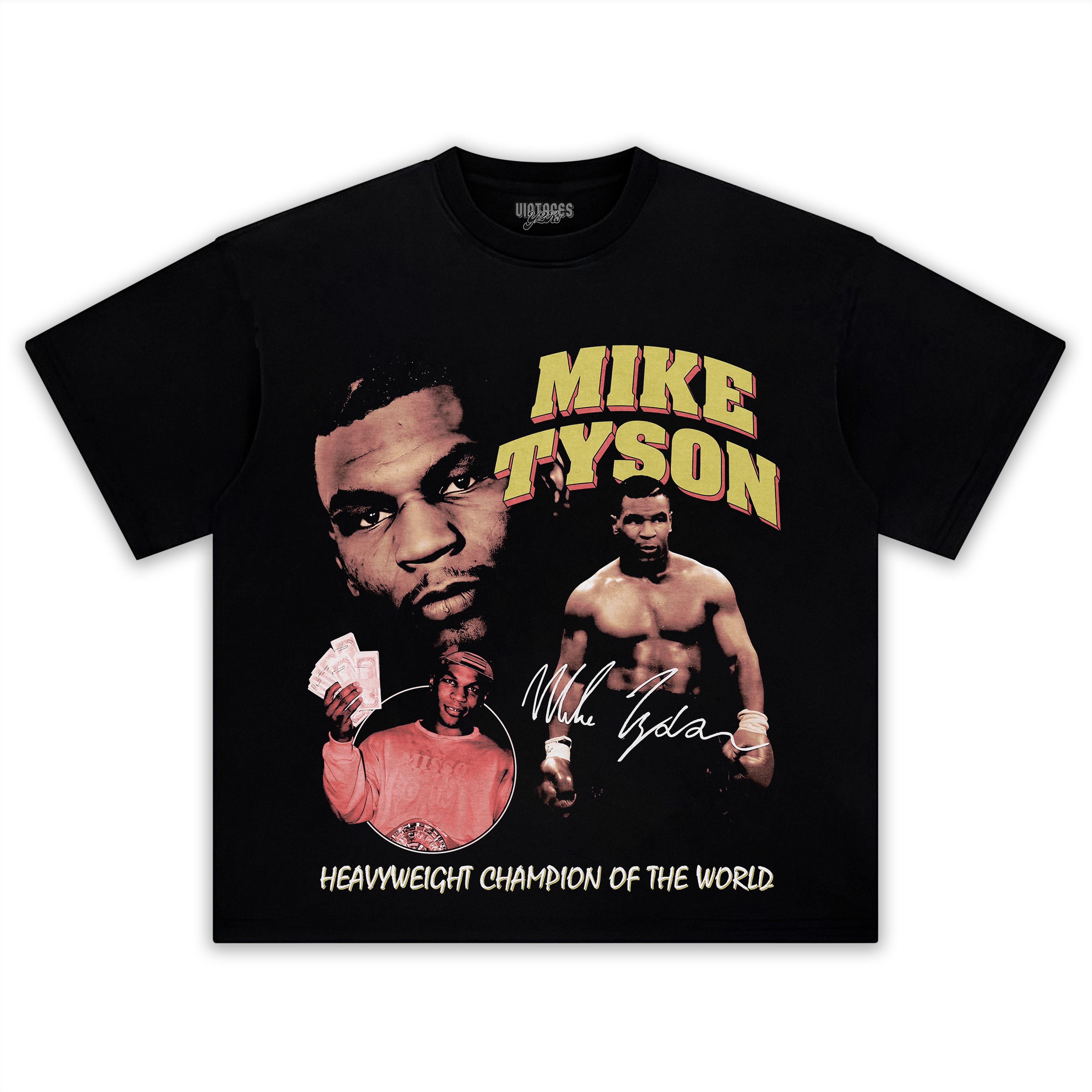MIKE TYSON VINTAGE TEE & LS & HOODIE