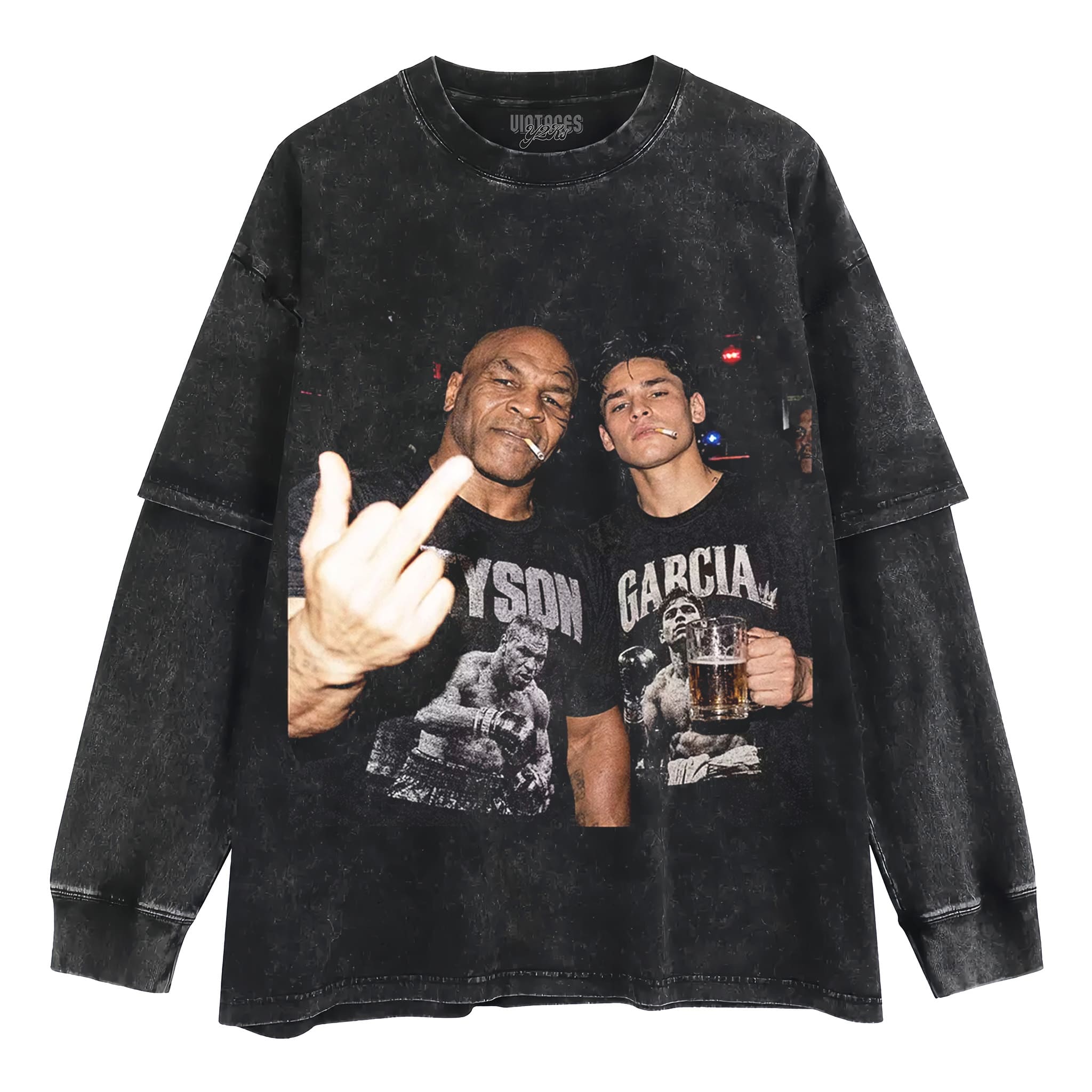 MIKE TYSON & RYAN GARCIA TANK TOP & TEE & LONG SLEEVE & LAYERED LS & HOODIE