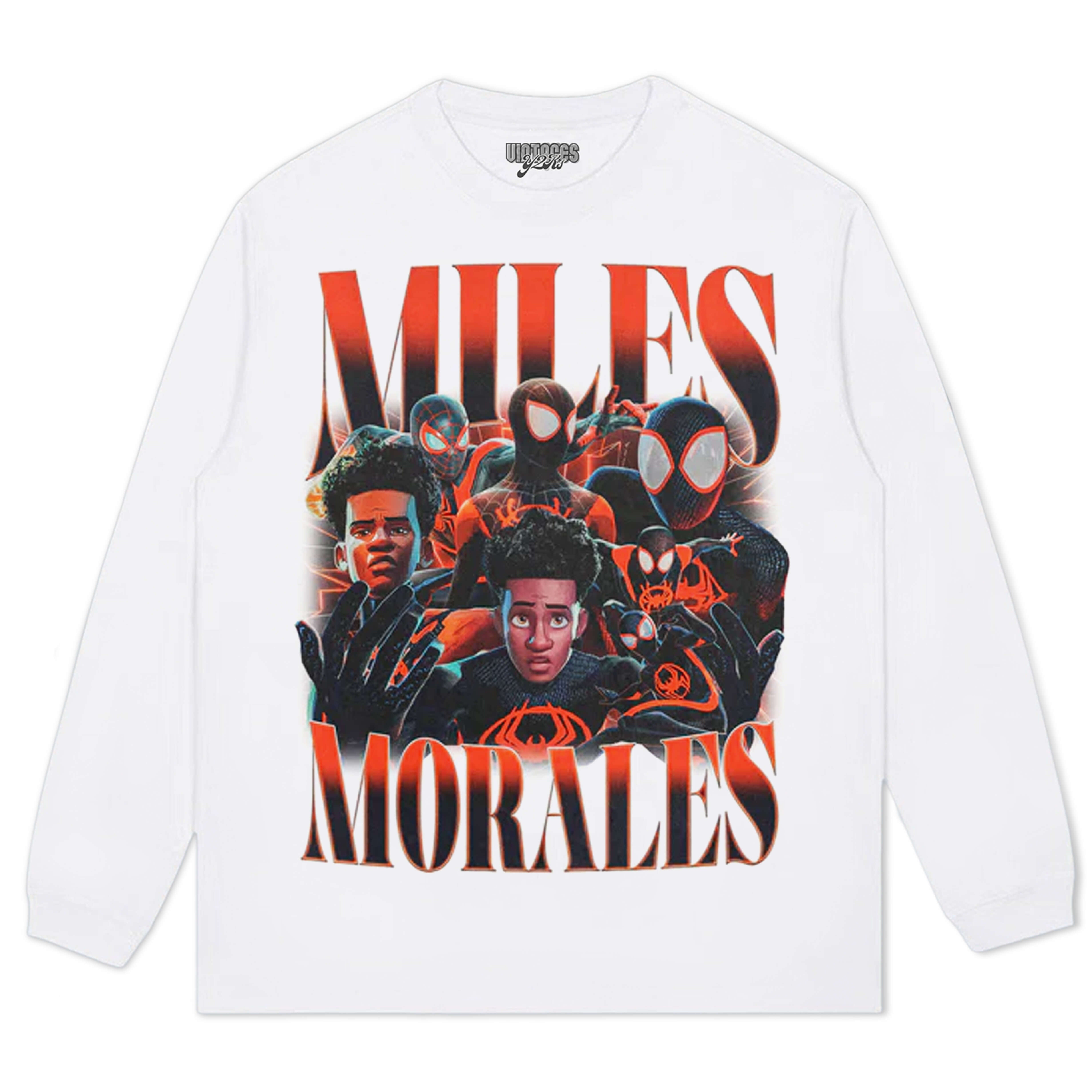 MILES MORALES SPIDER-MAN TEE & LS & HOODIE