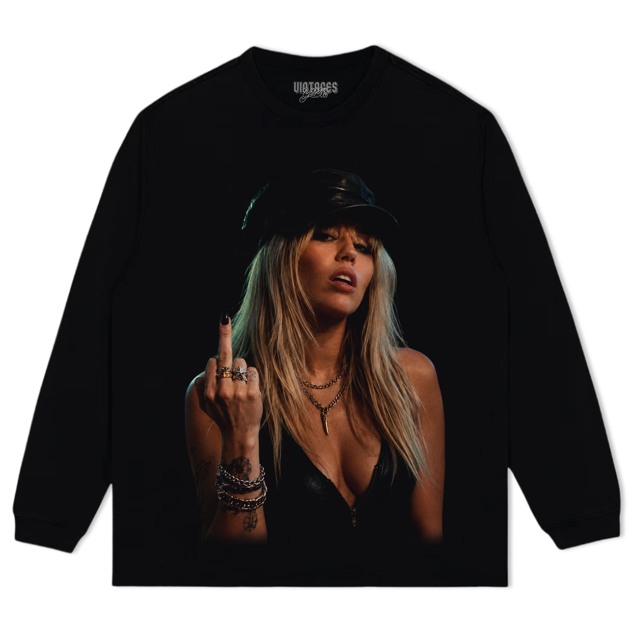 MILEY 2026 - MIDDLE FINGER TANK TOP & TEE & LONG SLEEVE & LAYERED LS & HOODIE