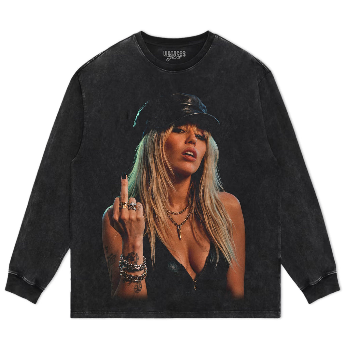 MILEY 2026 - MIDDLE FINGER TANK TOP & TEE & LONG SLEEVE & LAYERED LS & HOODIE