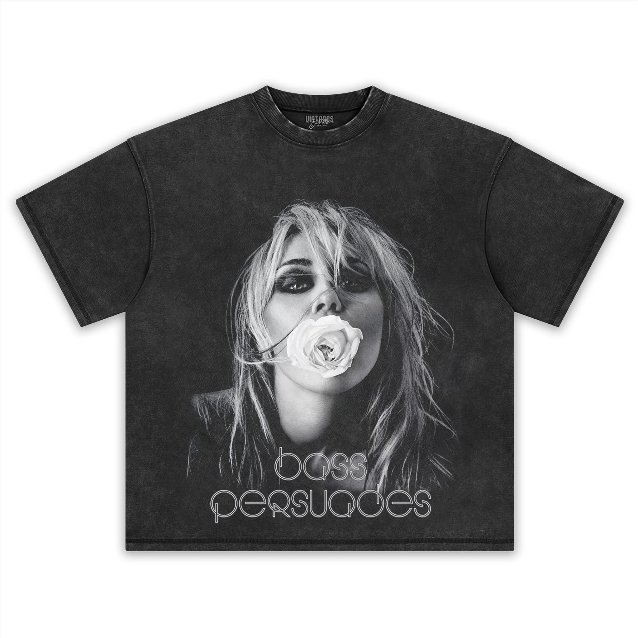 MILEY CYRUS & BASS PERSUADES TANK TOP & TEE & LONG SLEEVE & LAYERED LS & HOODIE