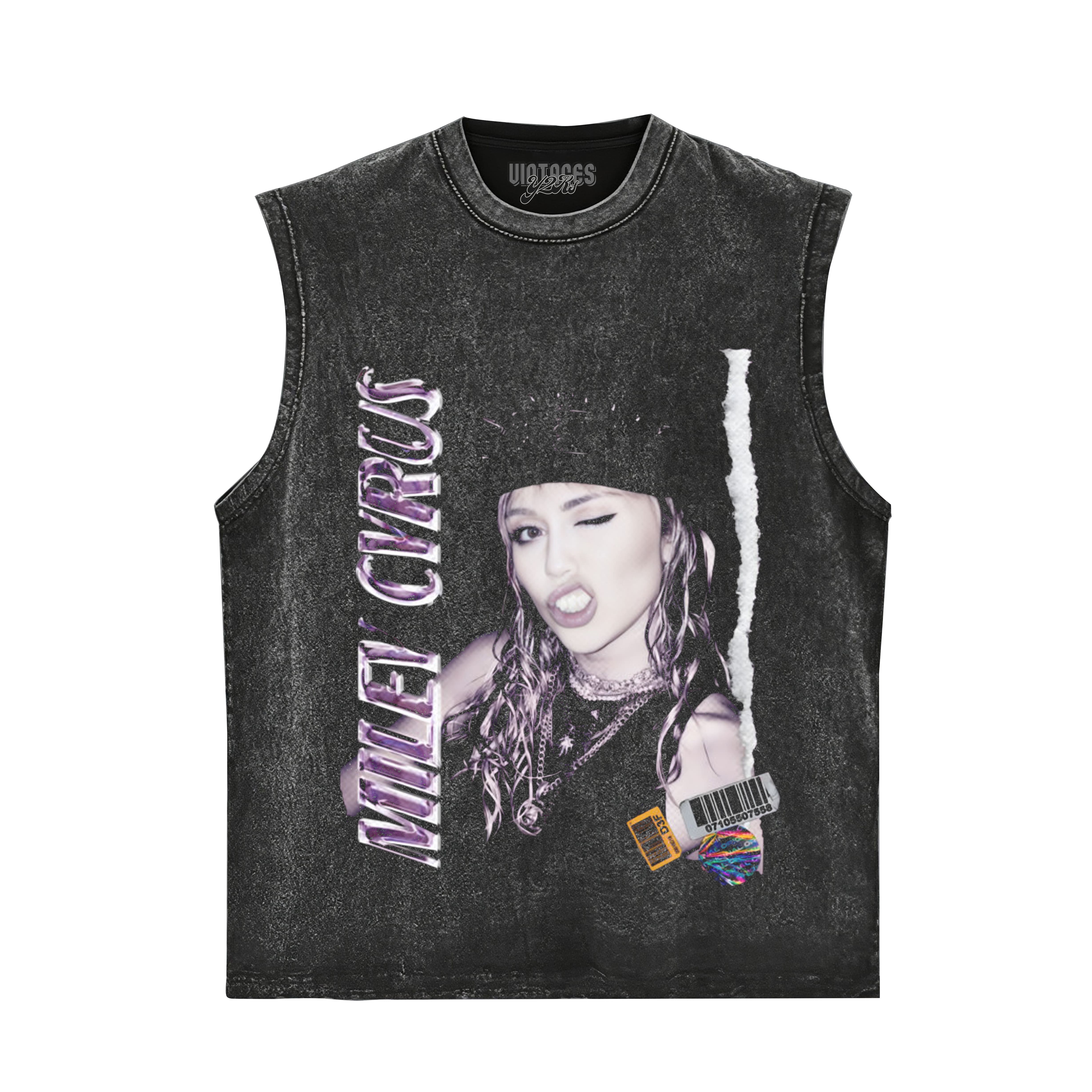 MILEY CYRUS VINTAGE2 TANK TOP
