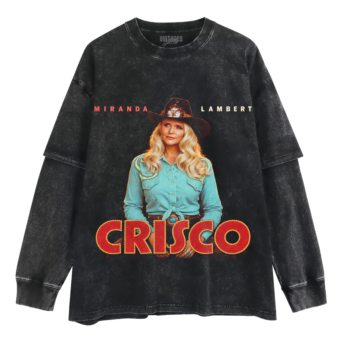 MIRANDA LAMBERT - CRISCO TANK TOP & TEE & LONG SLEEVE & LAYERED LS & HOODIE