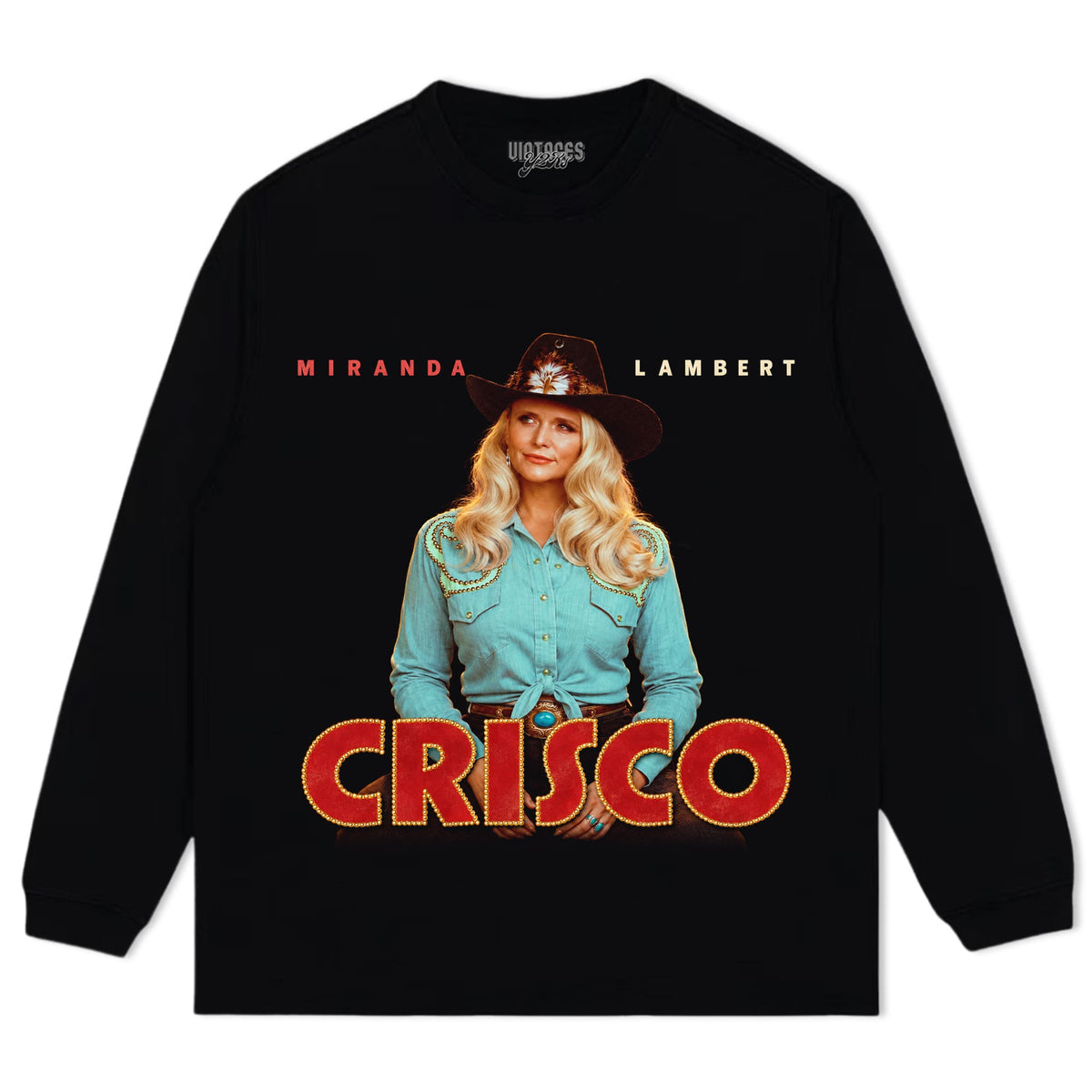 MIRANDA LAMBERT - CRISCO TANK TOP & TEE & LONG SLEEVE & LAYERED LS & HOODIE