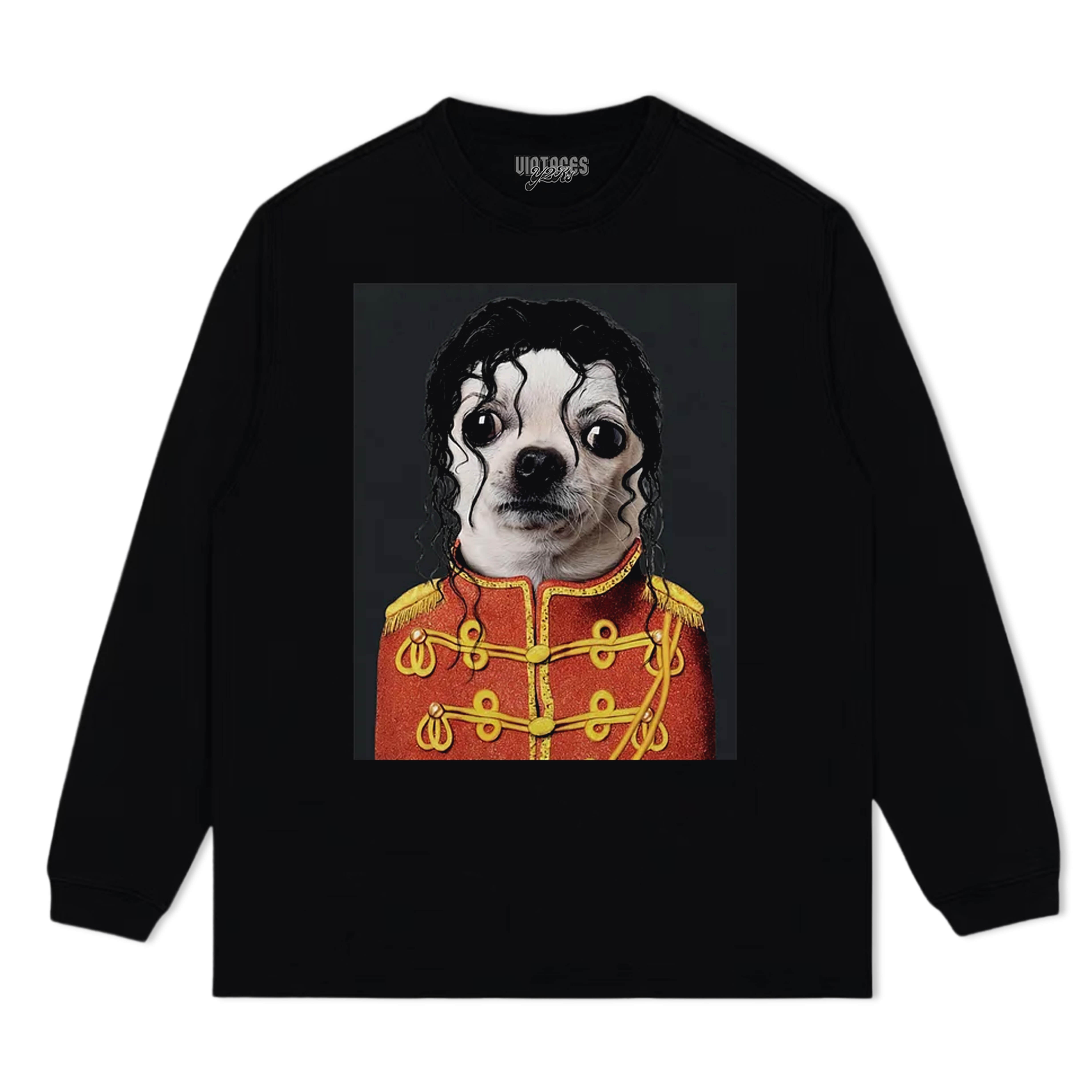 MJ INTERESTING DOG TEE & LS & HOODIE