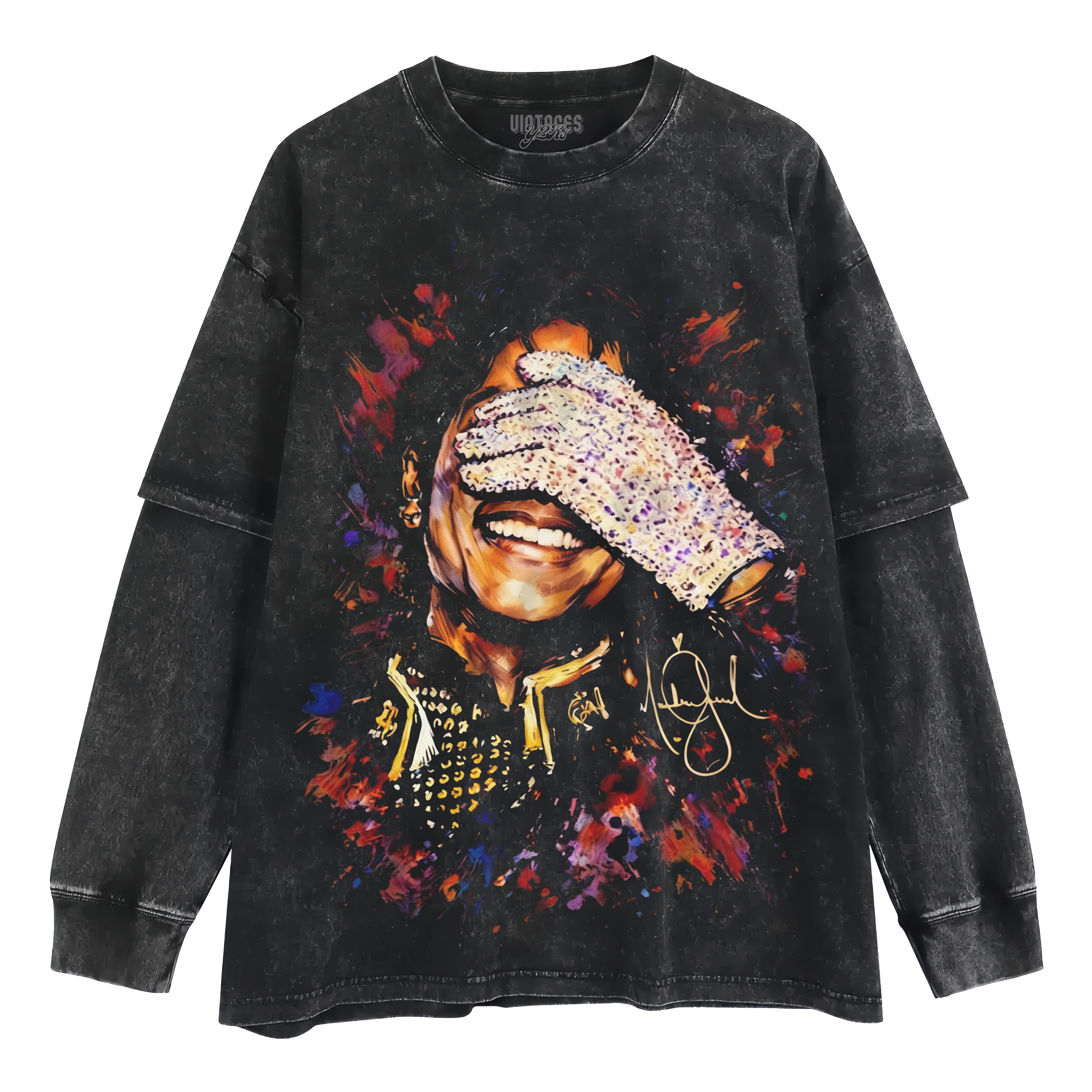 MICHAEL JACKSON - THE GLOVE LAYERED LONG SLEEVE