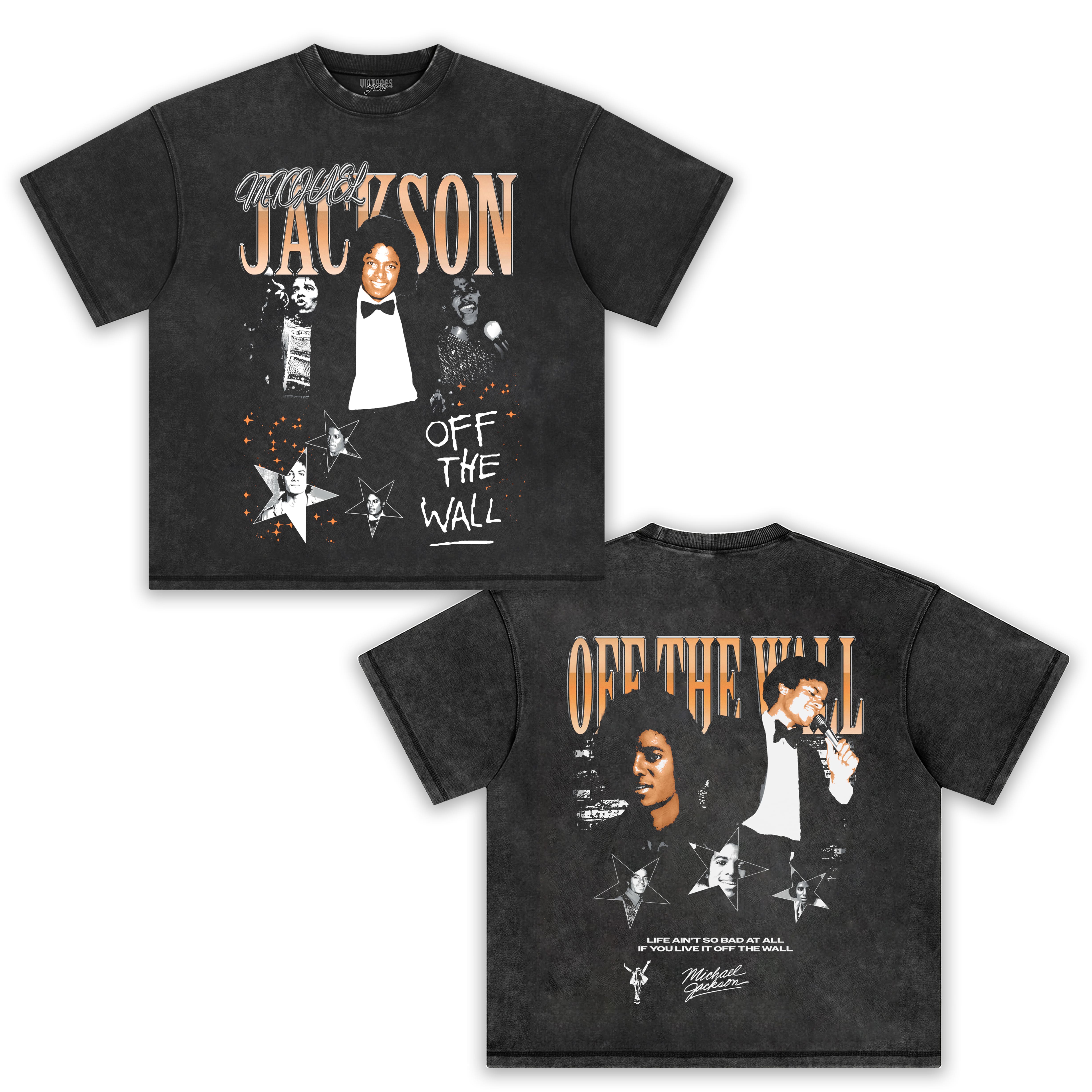 MICHAEL JACKSON OFF THE WALL ICON TANK TOP & TEE