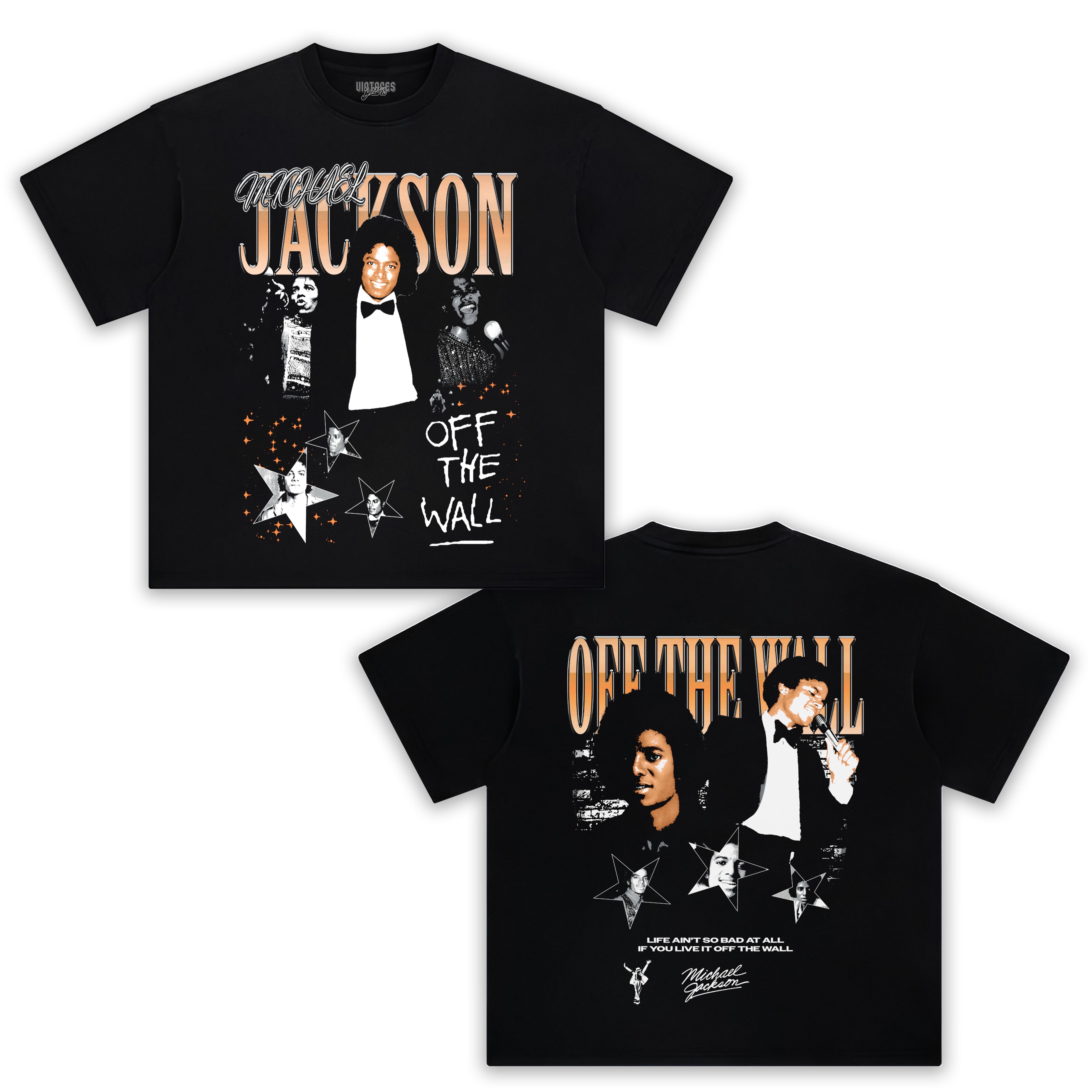 MICHAEL JACKSON OFF THE WALL ICON TANK TOP & TEE