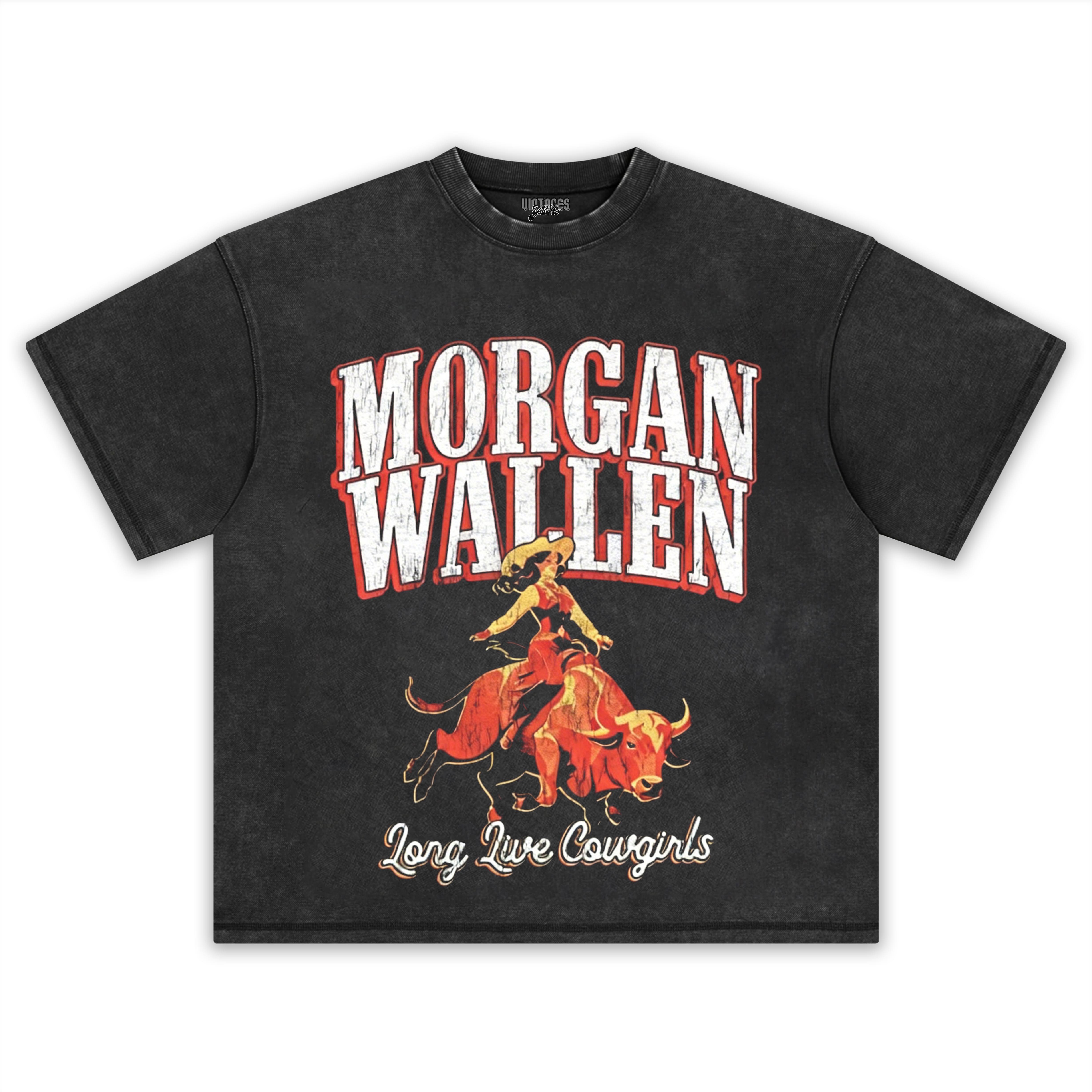 MORGAN WALLEN LIVE COWGIRLS MENS TANK TOP & TEE & LONG SLEEVE & LAYERED LS & HOODIE