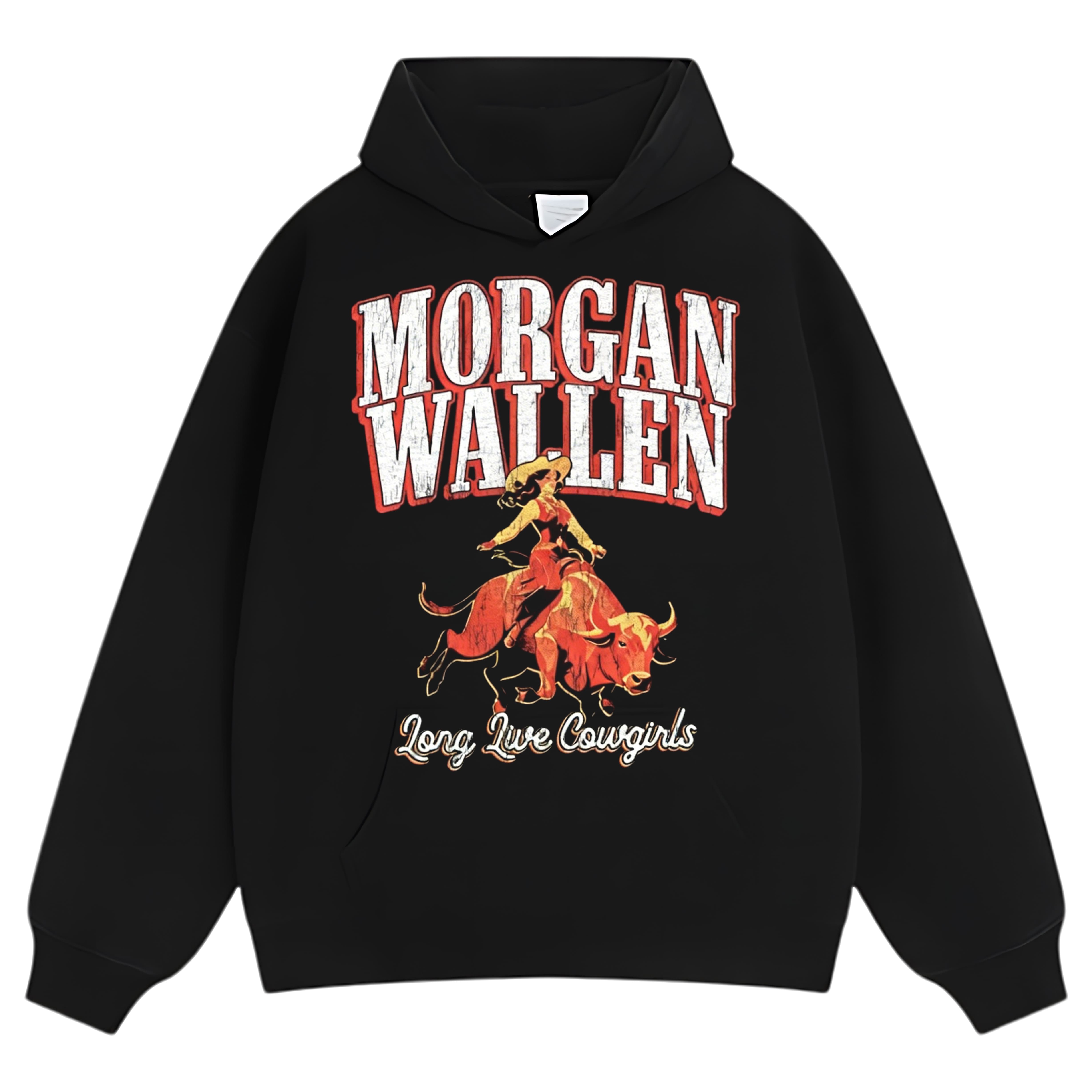 MORGAN WALLEN LIVE COWGIRLS MENS TANK TOP & TEE & LONG SLEEVE & LAYERED LS & HOODIE