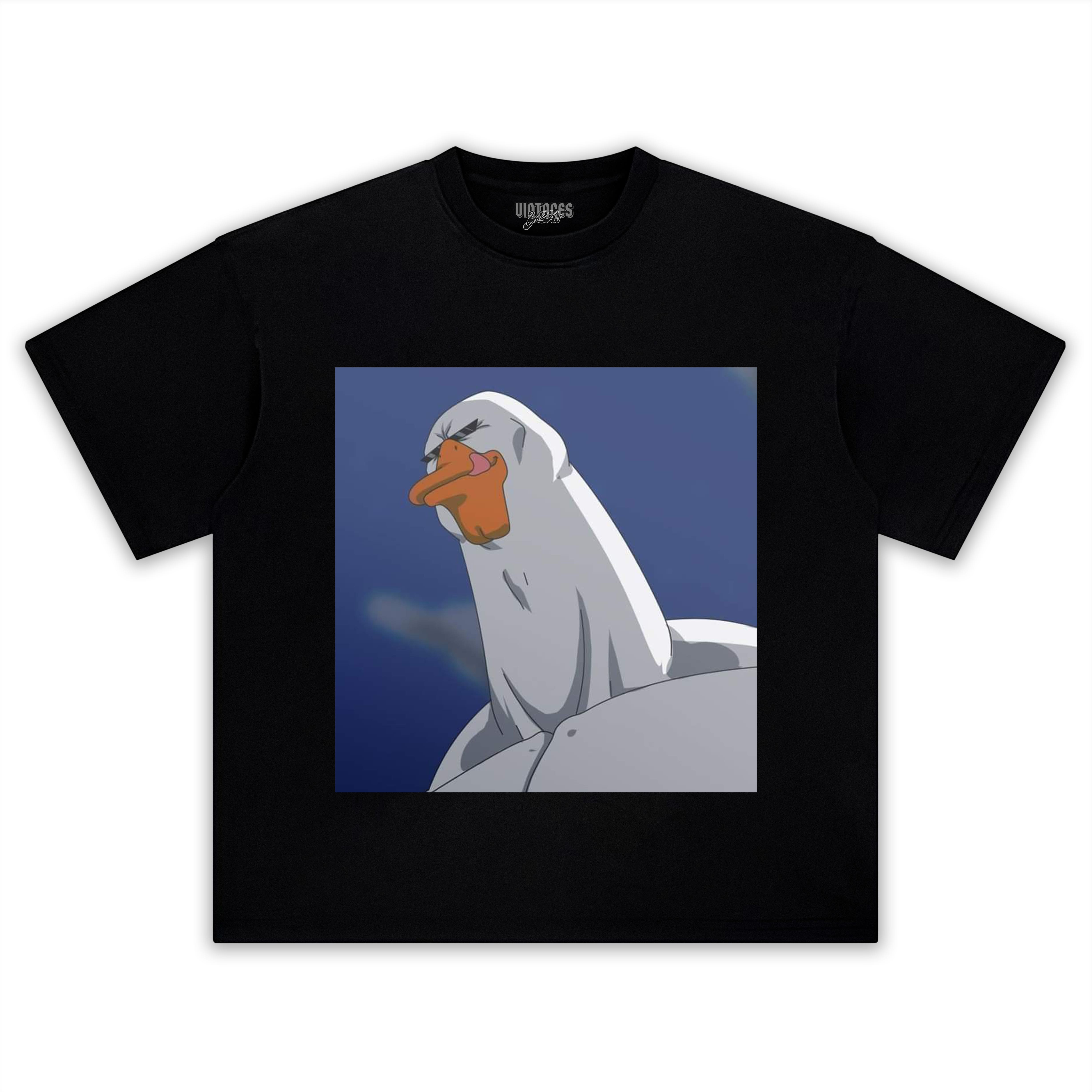 MUSCLE GOOSE MEME V2 TEE & LS & HOODIE