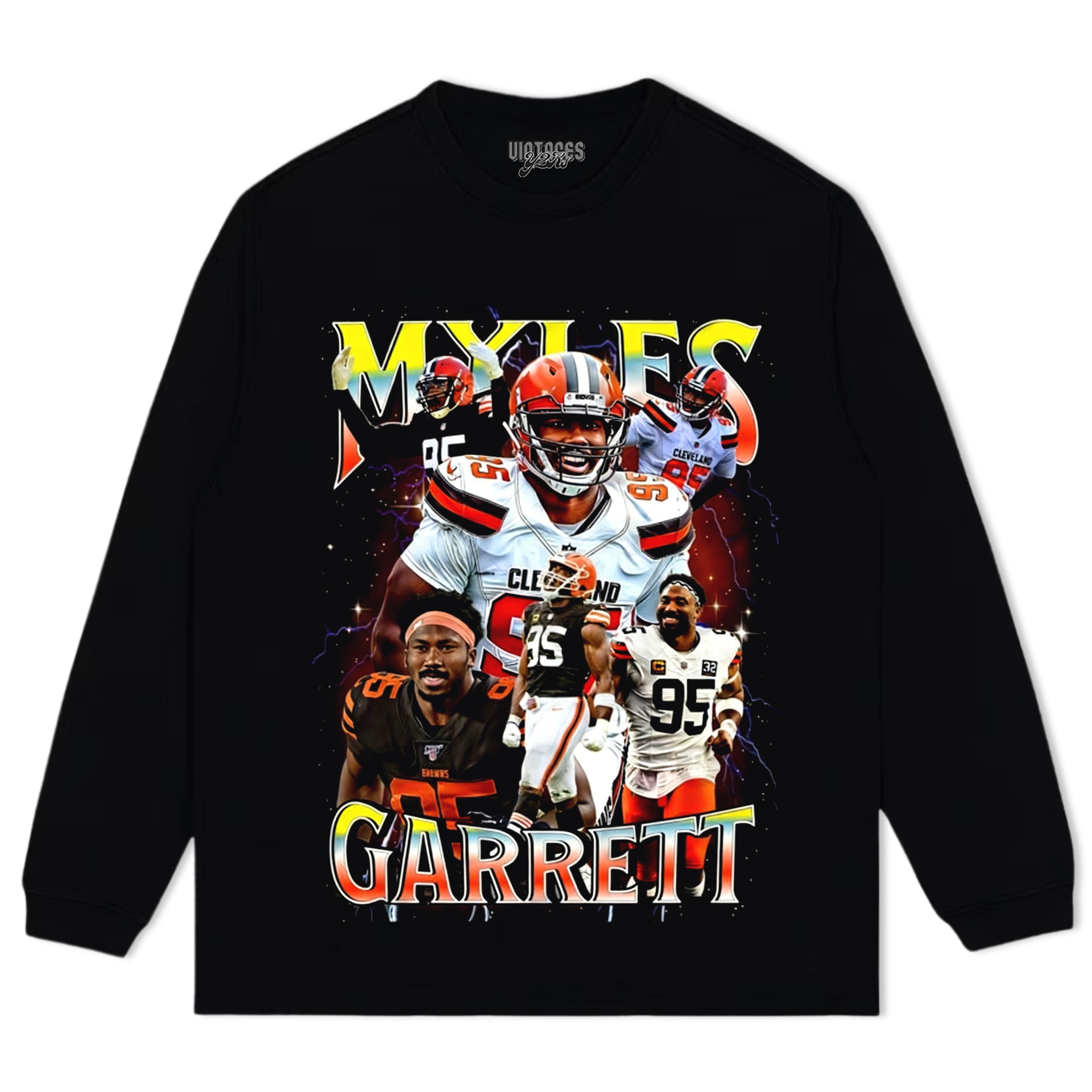 MYLES GARRETT BROWNS CLEVELAND TEE & LS & HOODIE