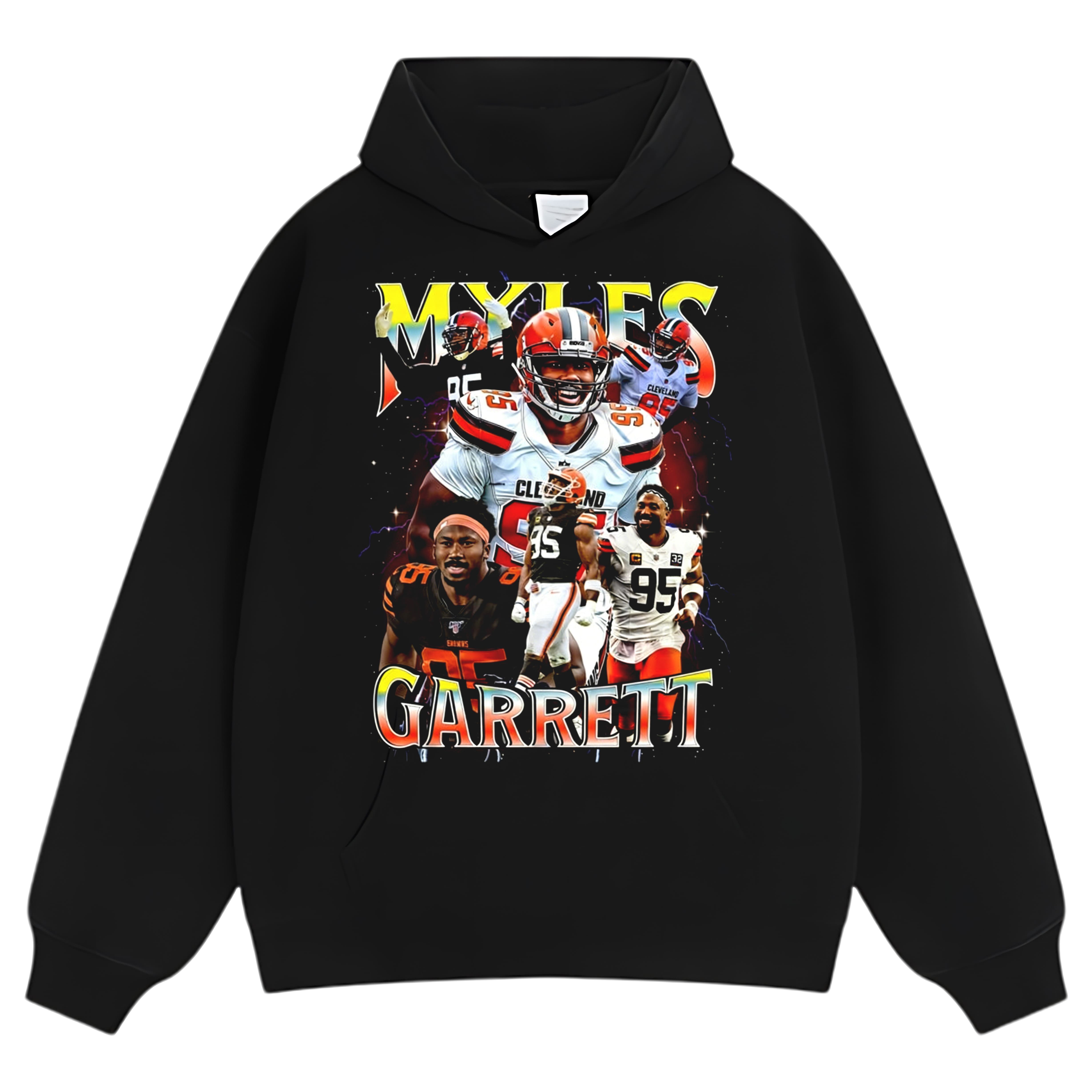 MYLES GARRETT BROWNS CLEVELAND TEE & LS & HOODIE