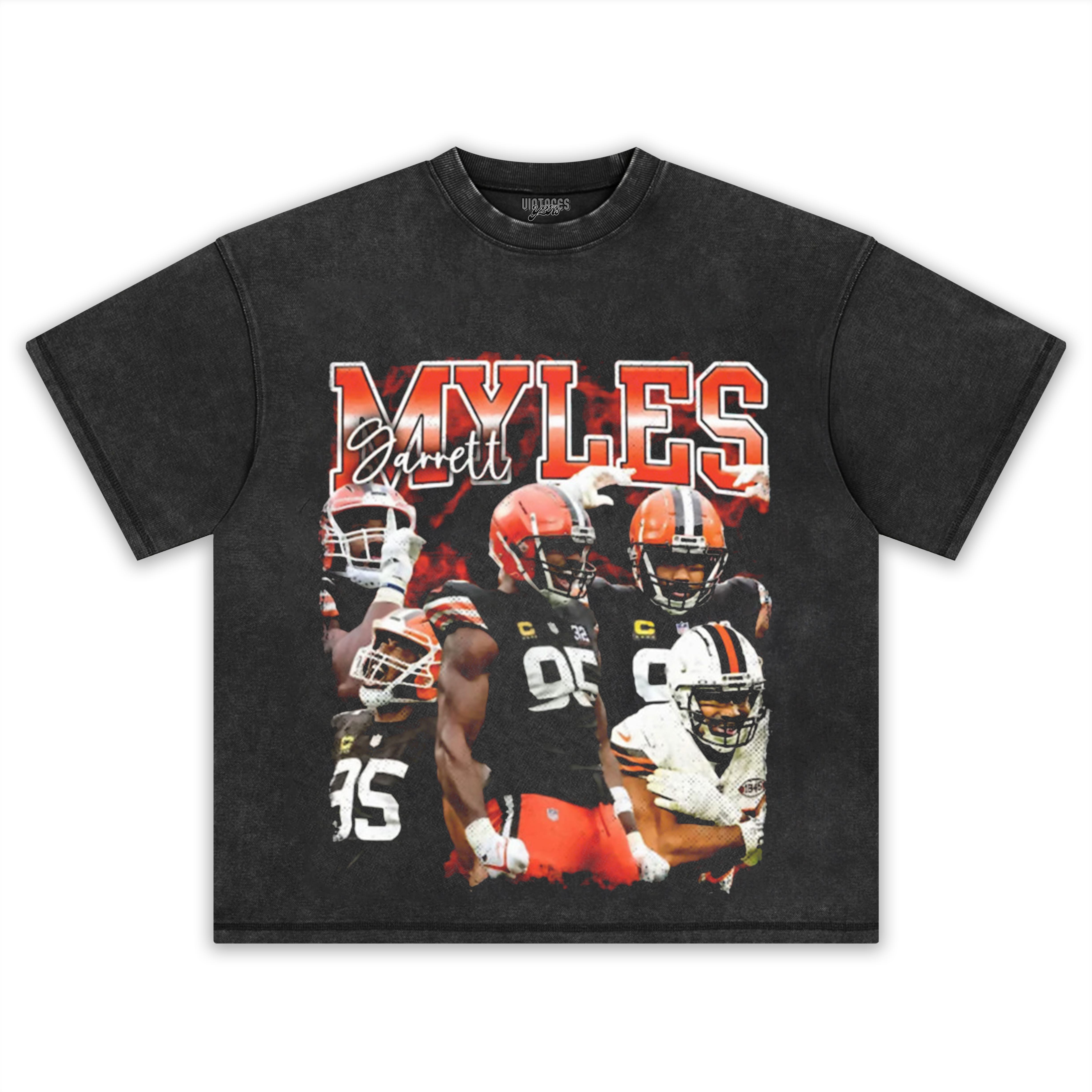 MYLES GARRETT TEE & LS & HOODIE