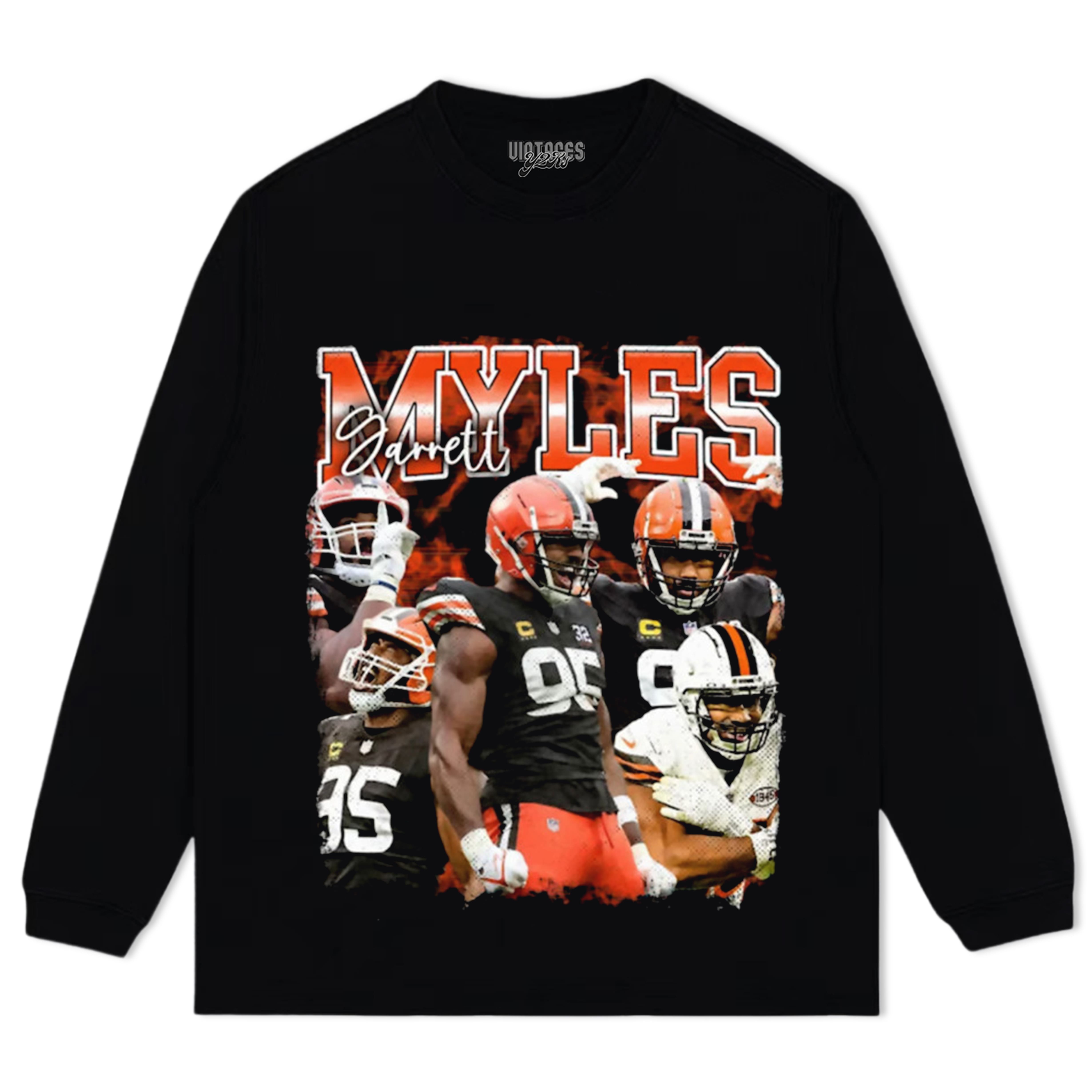 MYLES GARRETT TEE & LS & HOODIE